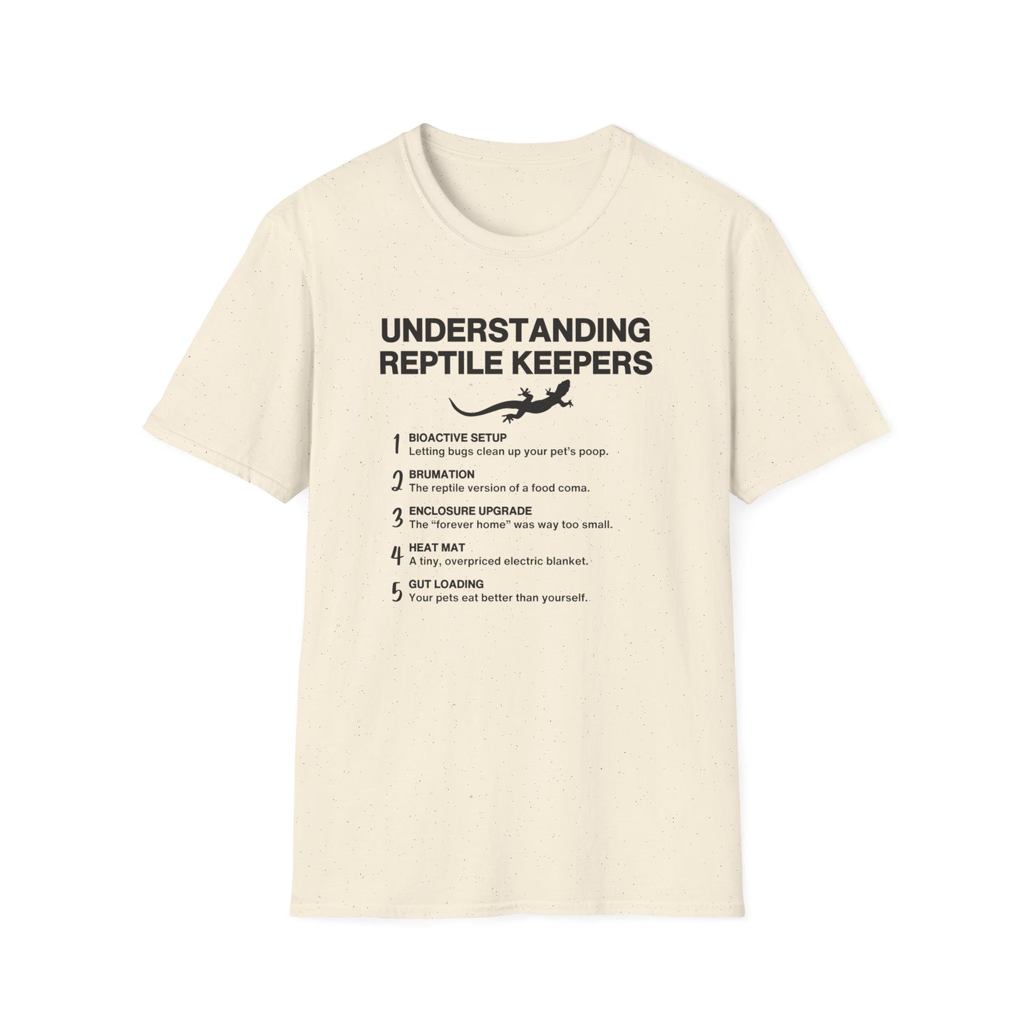 Understanding Reptile Keepers T-Shirt, Reptile Lover Shirt, Herpetology Tee, Lizard Keeper Gift, Bioactive Setup Shirt, Snake Owner Tee