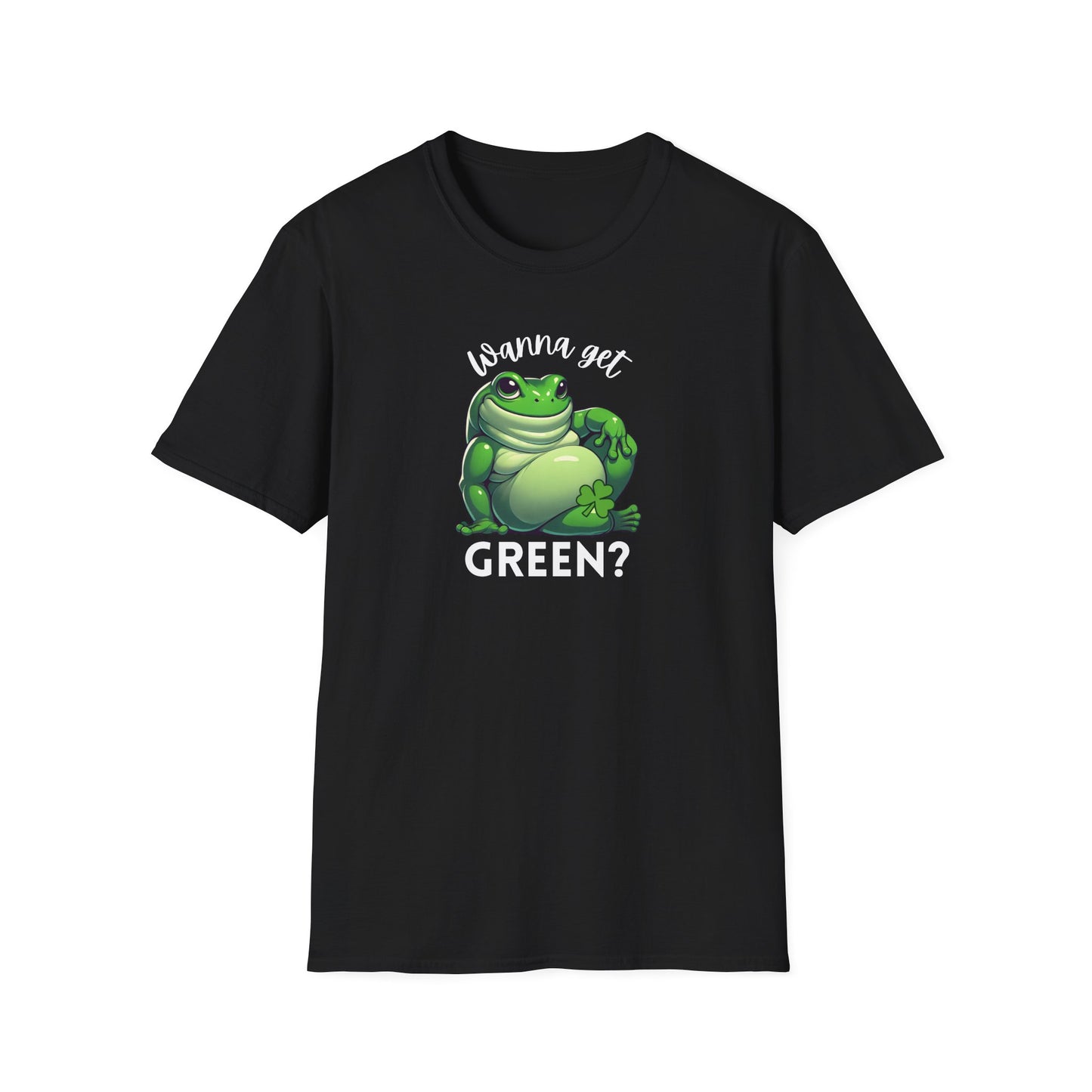 Wanna Get Green Frog T-Shirt, Frog St Patrick’s Day Shirt, Frog Lover Tee, St Paddy’s Day Party Shirt, Green Beer Pub Crawl Tee