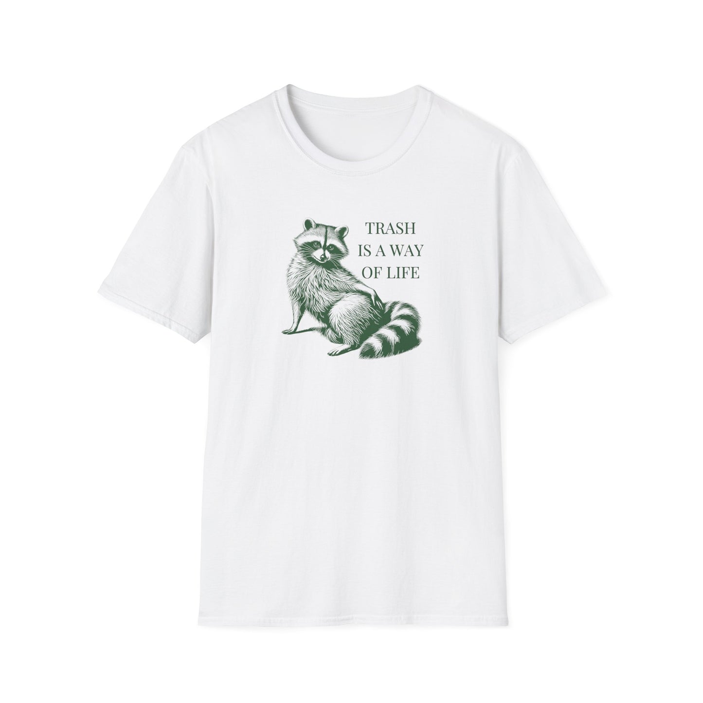 Raccoon T-Shirt Trash Is A Way Of Life Shirt, Funny Trash Panda Tee, Goblincore Shirt, Raccoon Lover Gift, Cute Wildlife Tee