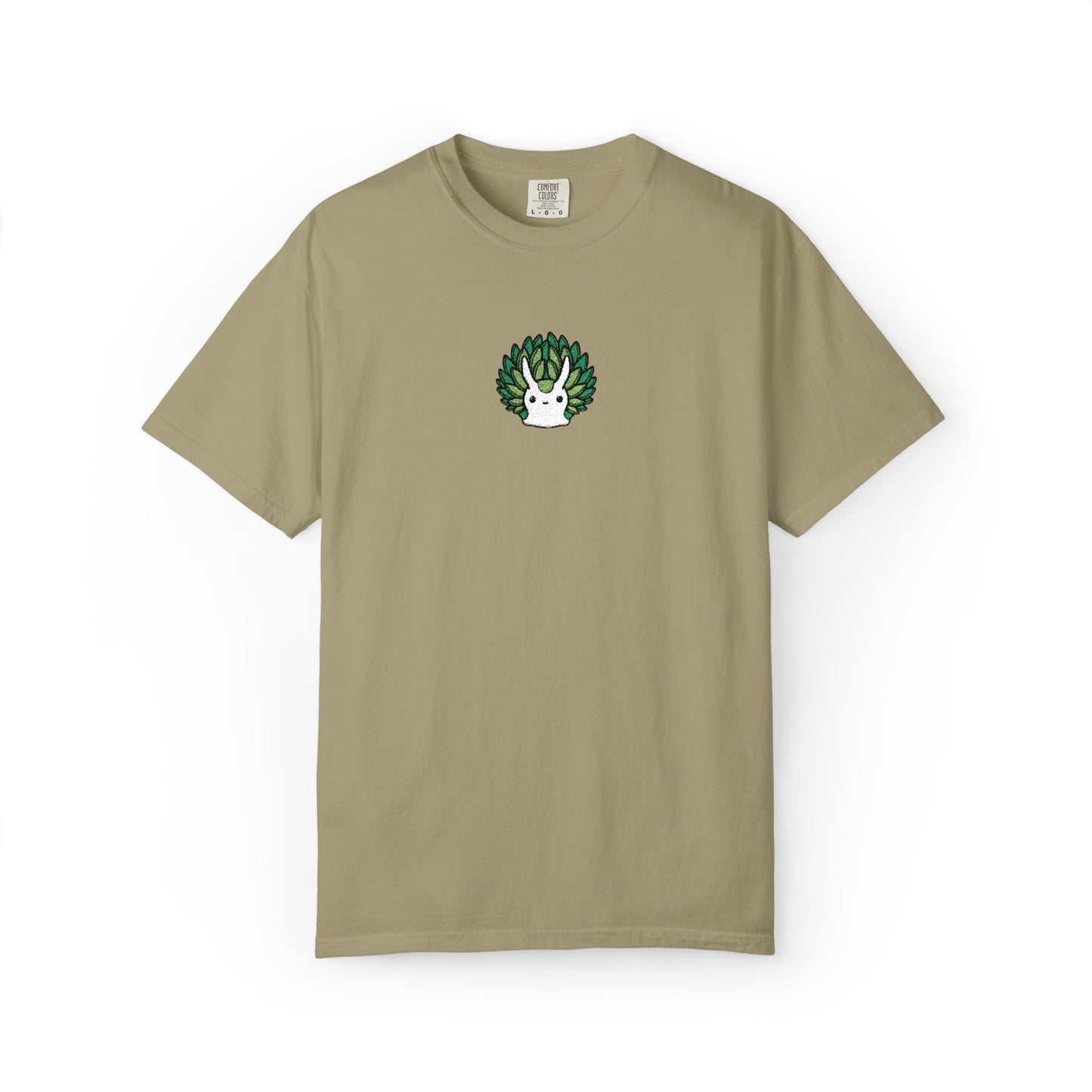 Sea Sheep Embroidered Comfort Colors T-Shirt, Cute Sea Slug Shirt, Nudibranch Tee, Ocean Animal Gift, Marine Biology Embroidered Shirt