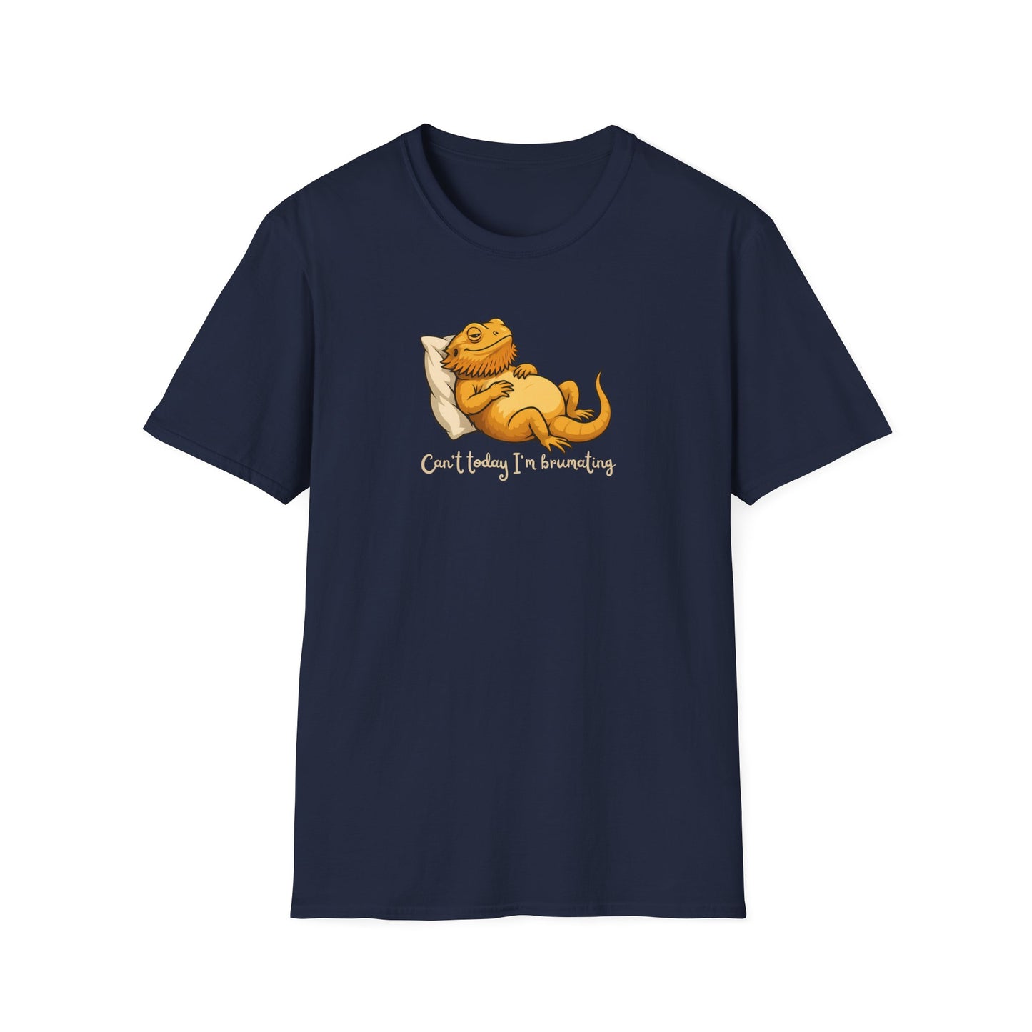 Can’t Today I’m Brumating Bearded Dragon T-Shirt, Funny Beardie Tee, Reptile Lover Shirt, Lazy Lizard Shirt, Herpetology Gift, Bearded Dragon Gift