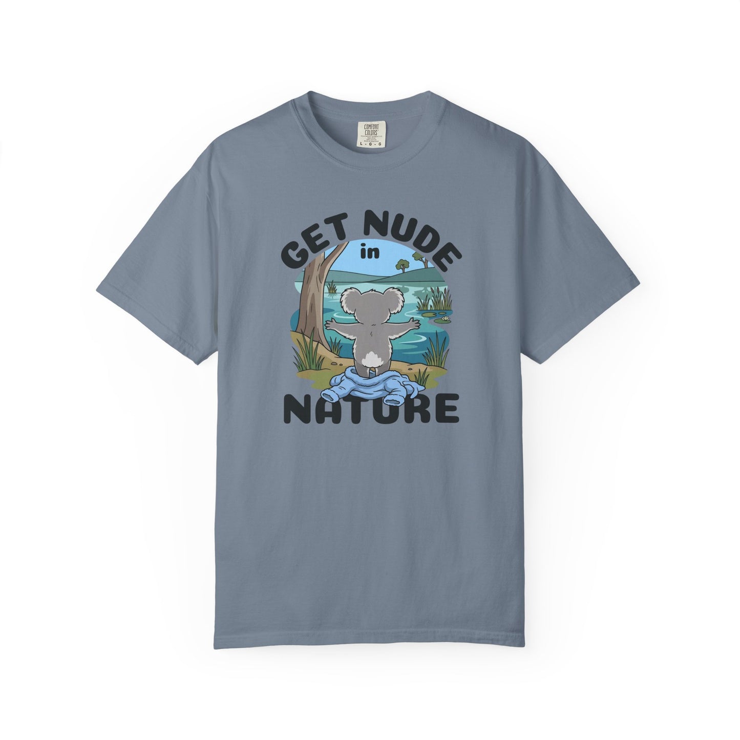 Get Nude In Nature Koala Shirt, Funny Koala T Shirt, Comfort Colors Nature Tee, Australian Wildlife Shirt, Camping Humor Tee, Aussie Gift