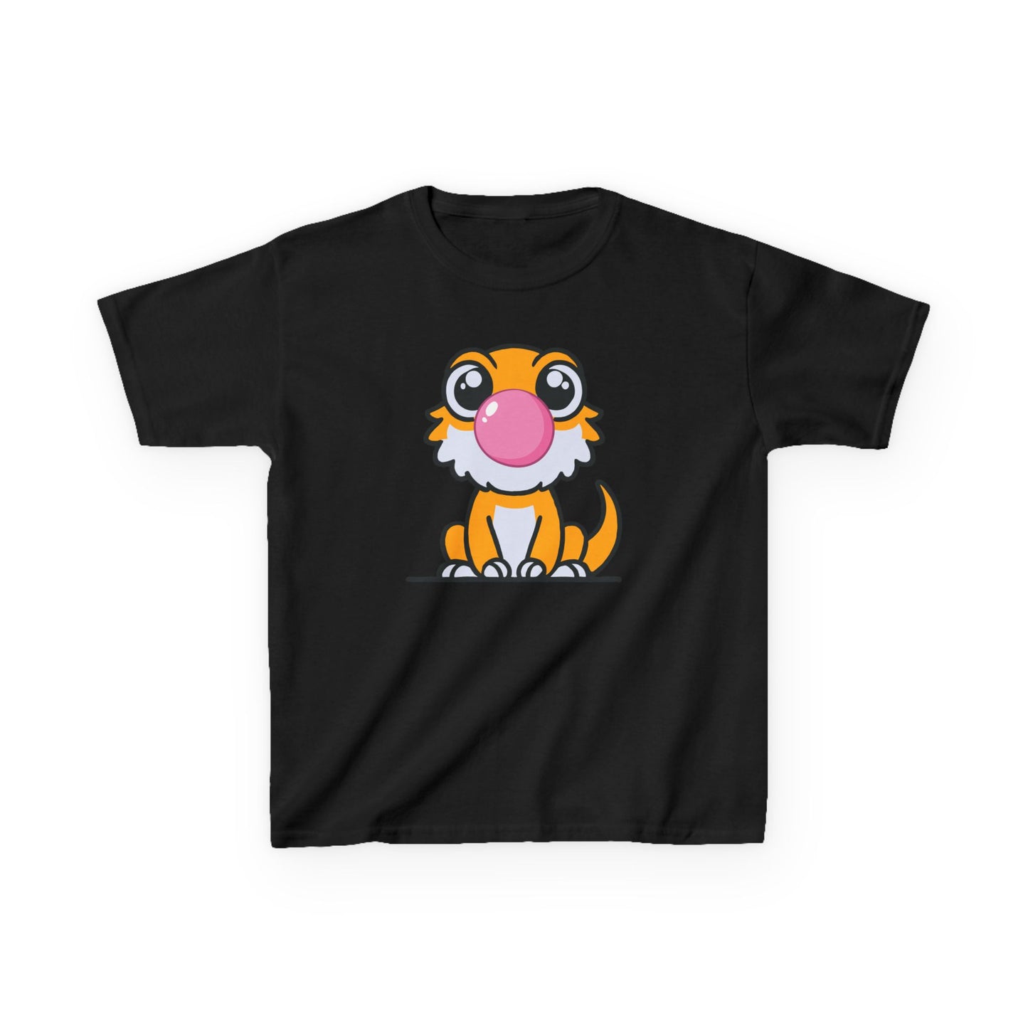 Kids Bearded Dragon T-Shirt – Blowing Bubble Gum Cute Reptile Lover Tee