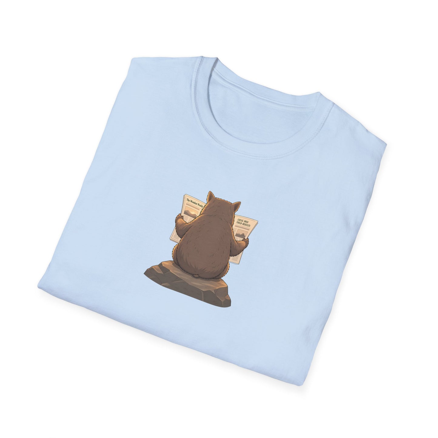 Wombat T-Shirt Funny Australian Animal Shirt, Cute Wombat Tee, Aussie Wildlife Shirt, Animal Lover Gift, Wombat Lover Shirt, Nature Tee