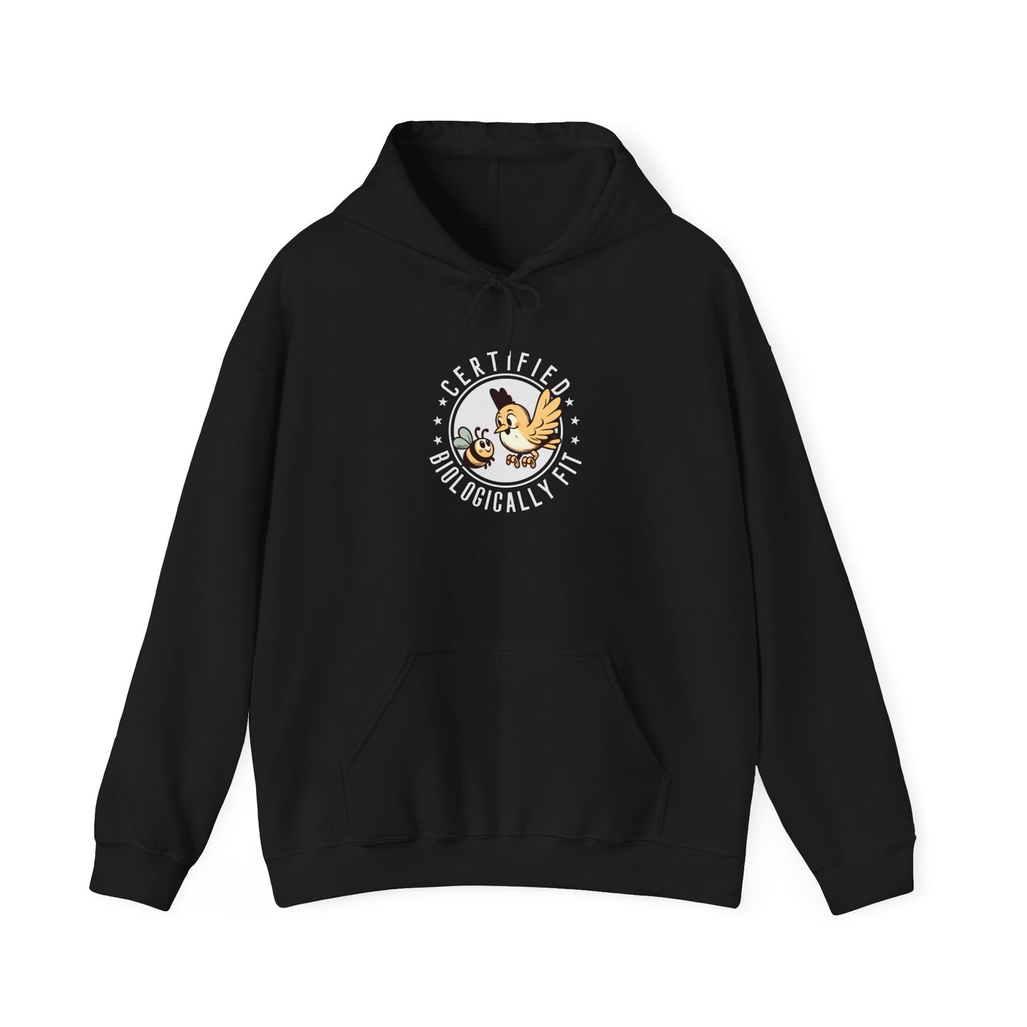 Certified Biologically Fit Hoodie, Biology Hoodie, Natural Selection Hoodie, Evolution Science Hoodie, Biology Teacher Gift, STEM Hoodie, Science Lover Gift
