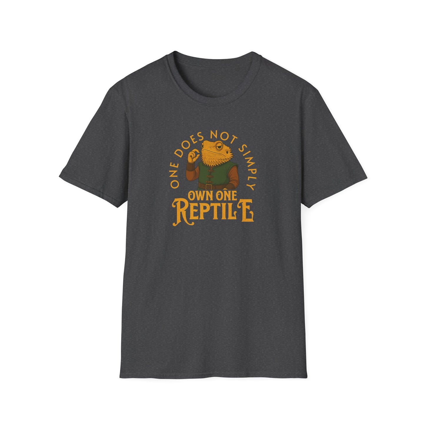Reptile Keeper T-Shirt One Does Not Simply Own One Reptile, Funny Reptile Shirt, Herpetology Gift, Lizard Lover Tee