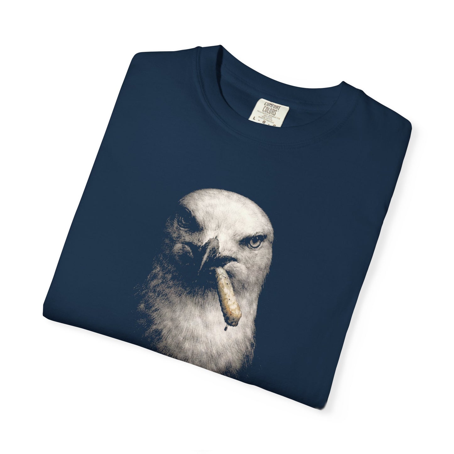 Seagull Shirt, Comfort Colors Seagull Tee, Funny Seagull T Shirt, Hot Chip Seagull Shirt, Bird Graphic Tee, Coastal Bird Gift