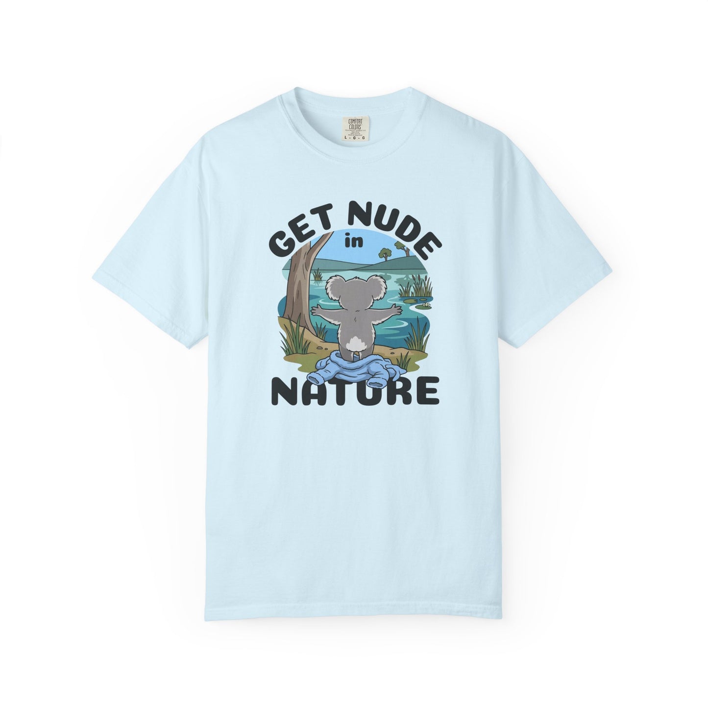 Get Nude In Nature Koala Shirt, Funny Koala T Shirt, Comfort Colors Nature Tee, Australian Wildlife Shirt, Camping Humor Tee, Aussie Gift