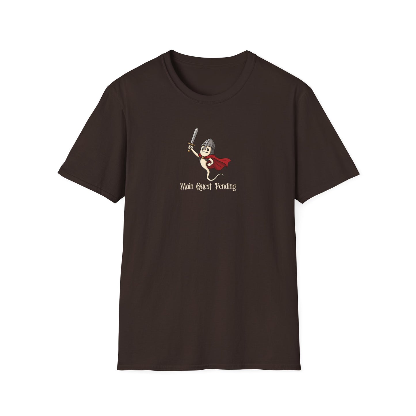 Funny Sperm T-Shirt Main Quest Pending, Father to Be Shirt, Dad Joke Shirt, Gamer Humor Tee, Biology Joke Shirt, New Dad Gift