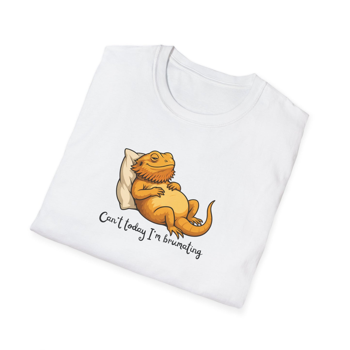 Can’t Today I’m Brumating Bearded Dragon T-Shirt, Funny Beardie Tee, Reptile Lover Shirt, Lazy Lizard Shirt, Herpetology Gift, Bearded Dragon Gift