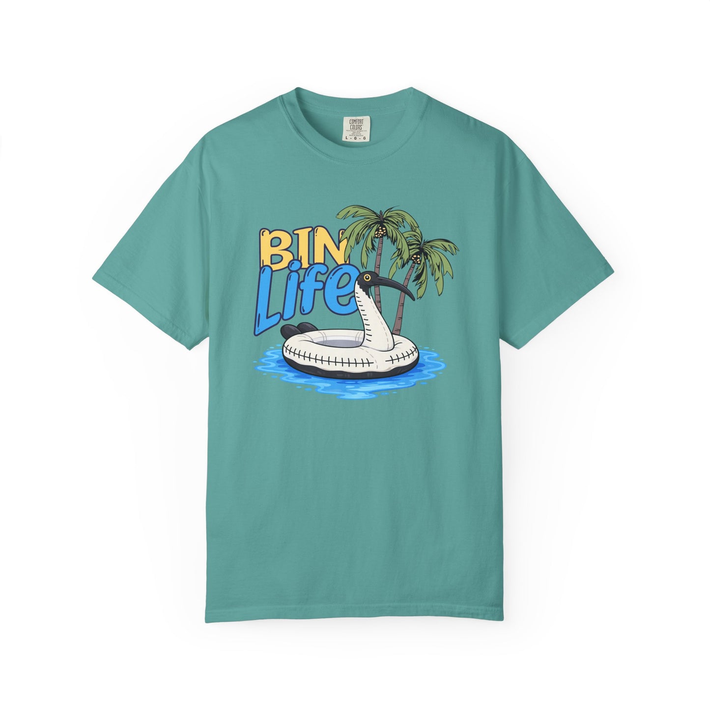 Bin Life Ibis Shirt, Funny Bin Chicken T Shirt, Comfort Colors Summer Tee, Australian Ibis Shirt, Beach Bird Graphic Tee, Aussie Gift