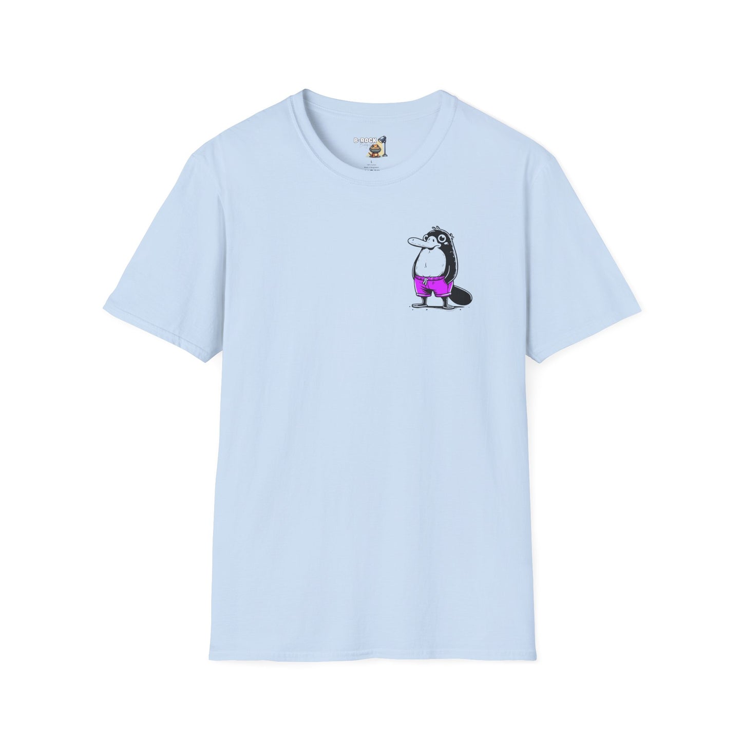 Beach Platypus T-Shirt Funny Aussie Summer Tee, Platypus Swim Shorts Shirt, Cute Australian Animal Shirt, Beach Vibes Tee