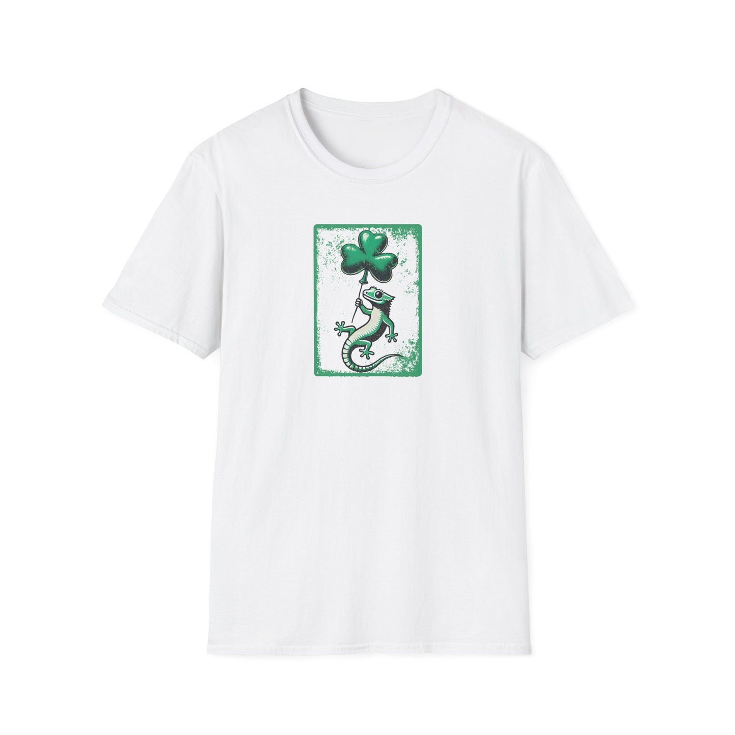 Crested Gecko St Patrick’s Day T-Shirt, Gecko Shamrock Shirt, Reptile Lover Tee, Lizard Gift, St Paddy’s Day Graphic Tee