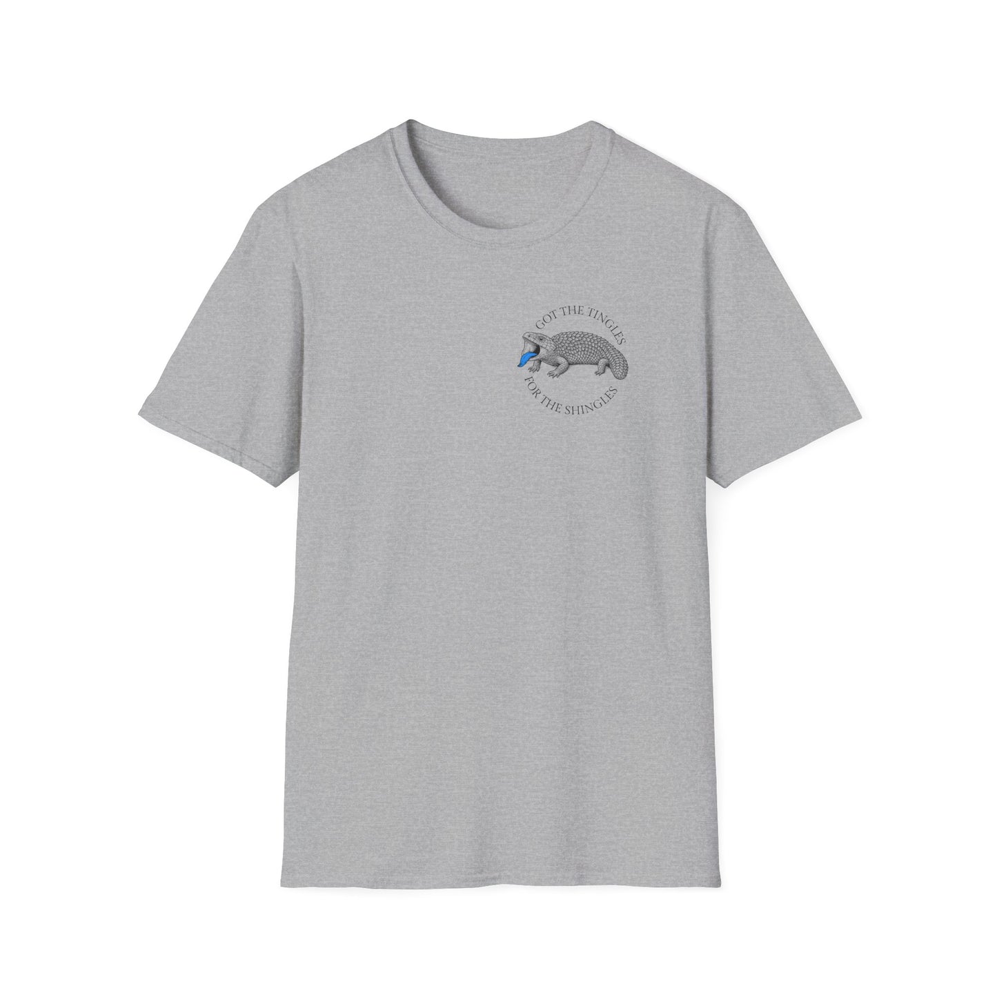 Shingleback Lizard T-Shirt Got the Tingles for the Shingles Funny Reptile Shirt, Blue Tongue Skink Tee, Aussie Lizard Gift