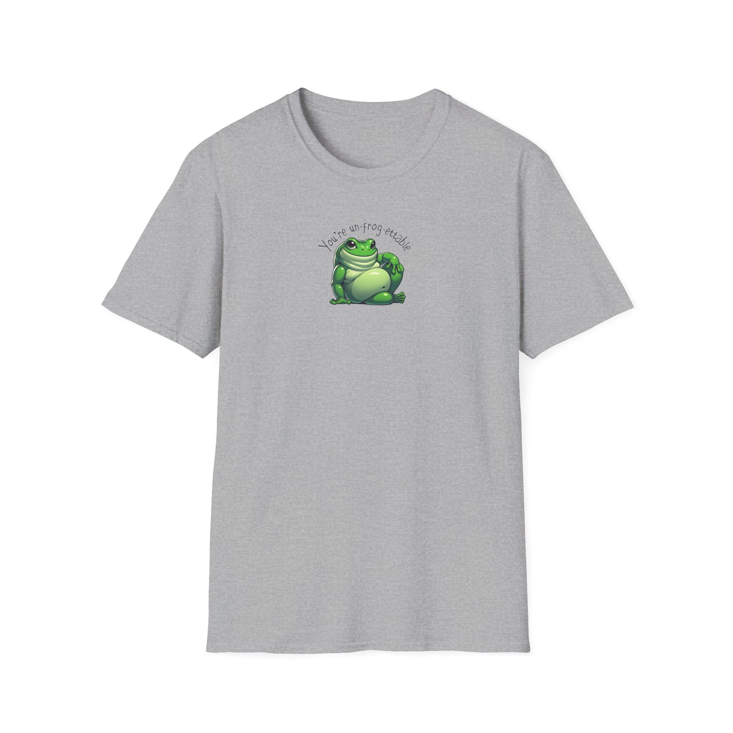 You’re Un-Frog-Ettable T-Shirt, Frog Lover Shirt, Cute Frog Tee, Amphibian Gift, Valentine Frog Shirt, Animal Lover Graphic Tee
