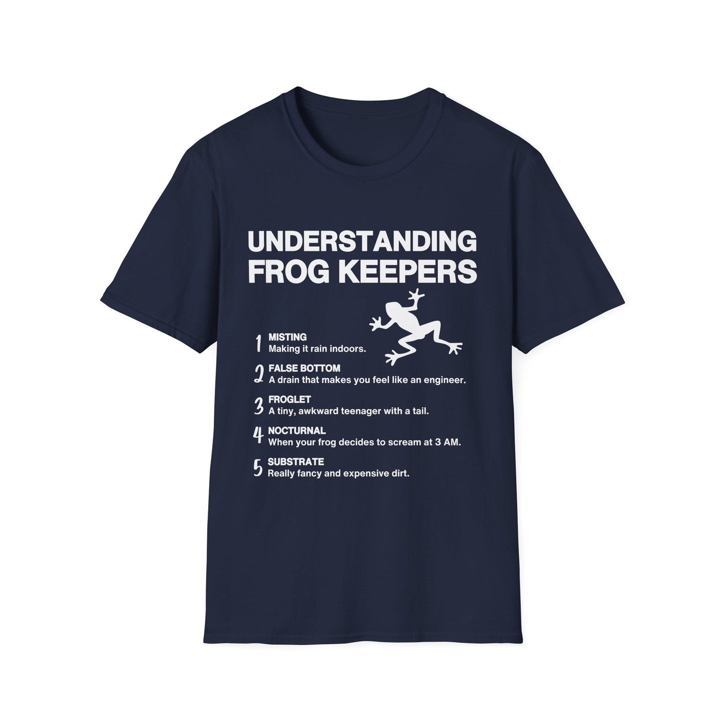 Understanding Frog Keepers T-Shirt – Amphibian Lover Gift Aussie Herp Tee