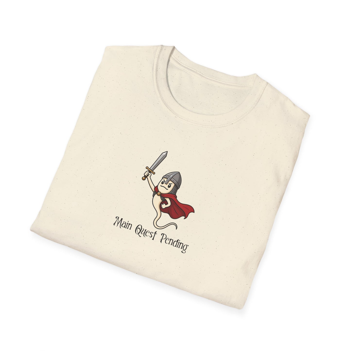 Funny Sperm T-Shirt Main Quest Pending, Father to Be Shirt, Dad Joke Shirt, Gamer Humor Tee, Biology Joke Shirt, New Dad Gift