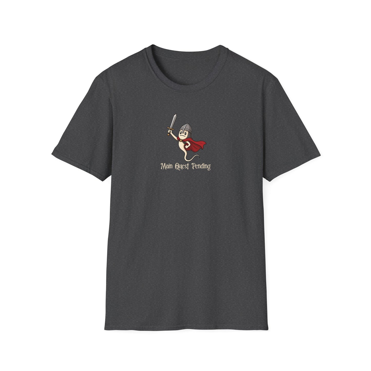 Funny Sperm T-Shirt Main Quest Pending, Father to Be Shirt, Dad Joke Shirt, Gamer Humor Tee, Biology Joke Shirt, New Dad Gift