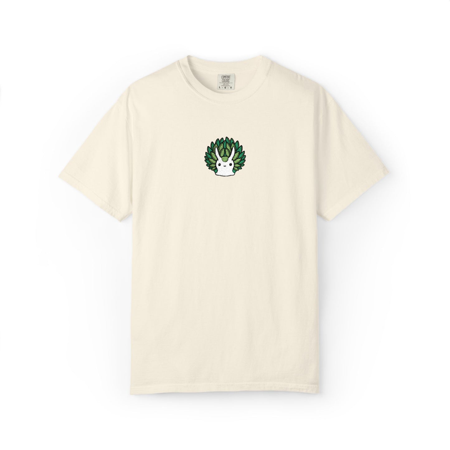 Sea Sheep Embroidered Comfort Colors T-Shirt, Cute Sea Slug Shirt, Nudibranch Tee, Ocean Animal Gift, Marine Biology Embroidered Shirt
