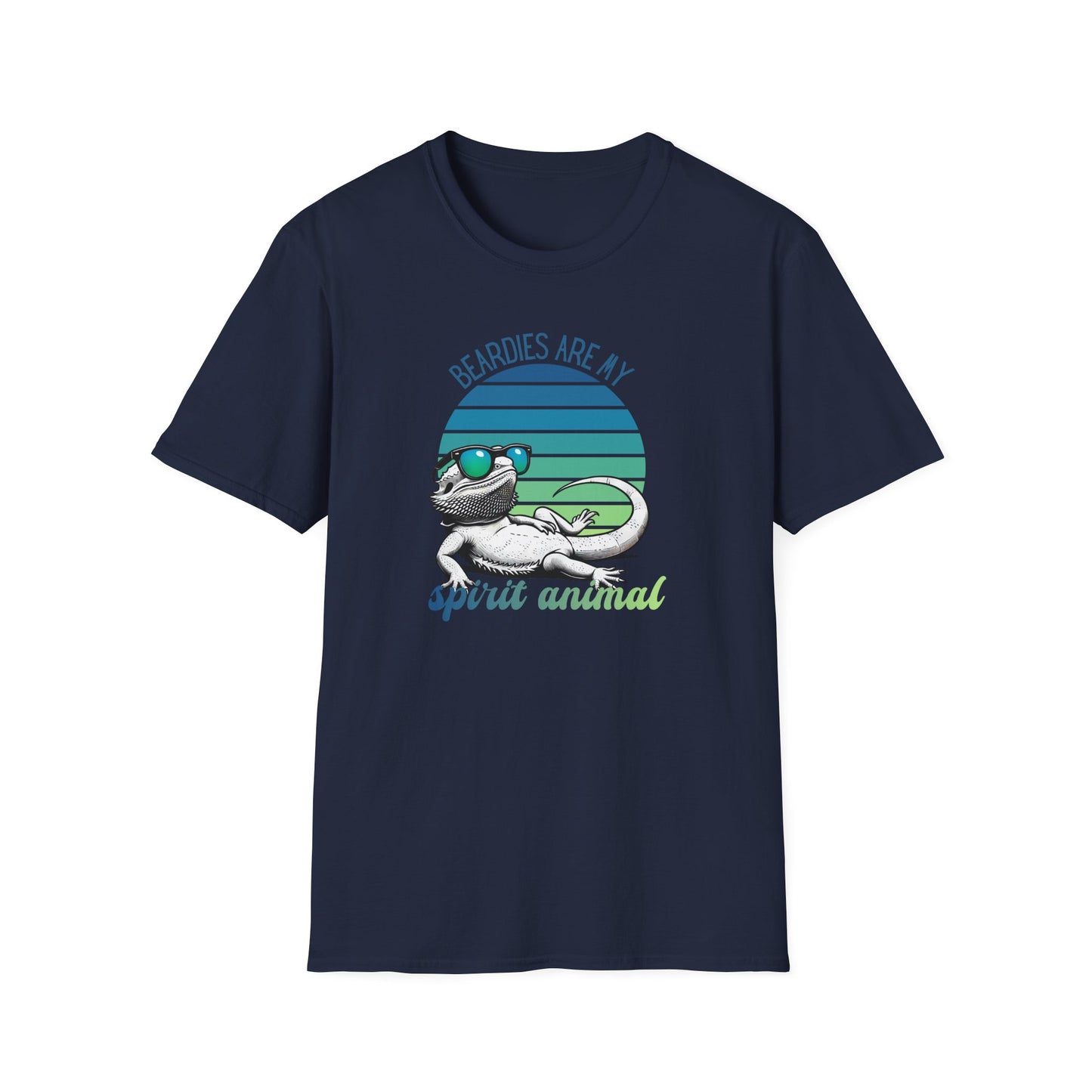 Beardies Are My Spirit Animal T-Shirt, Bearded Dragon Shirt, Reptile Lover Tee, Lizard Mom Dad Gift, Herpetology Graphic Shirt