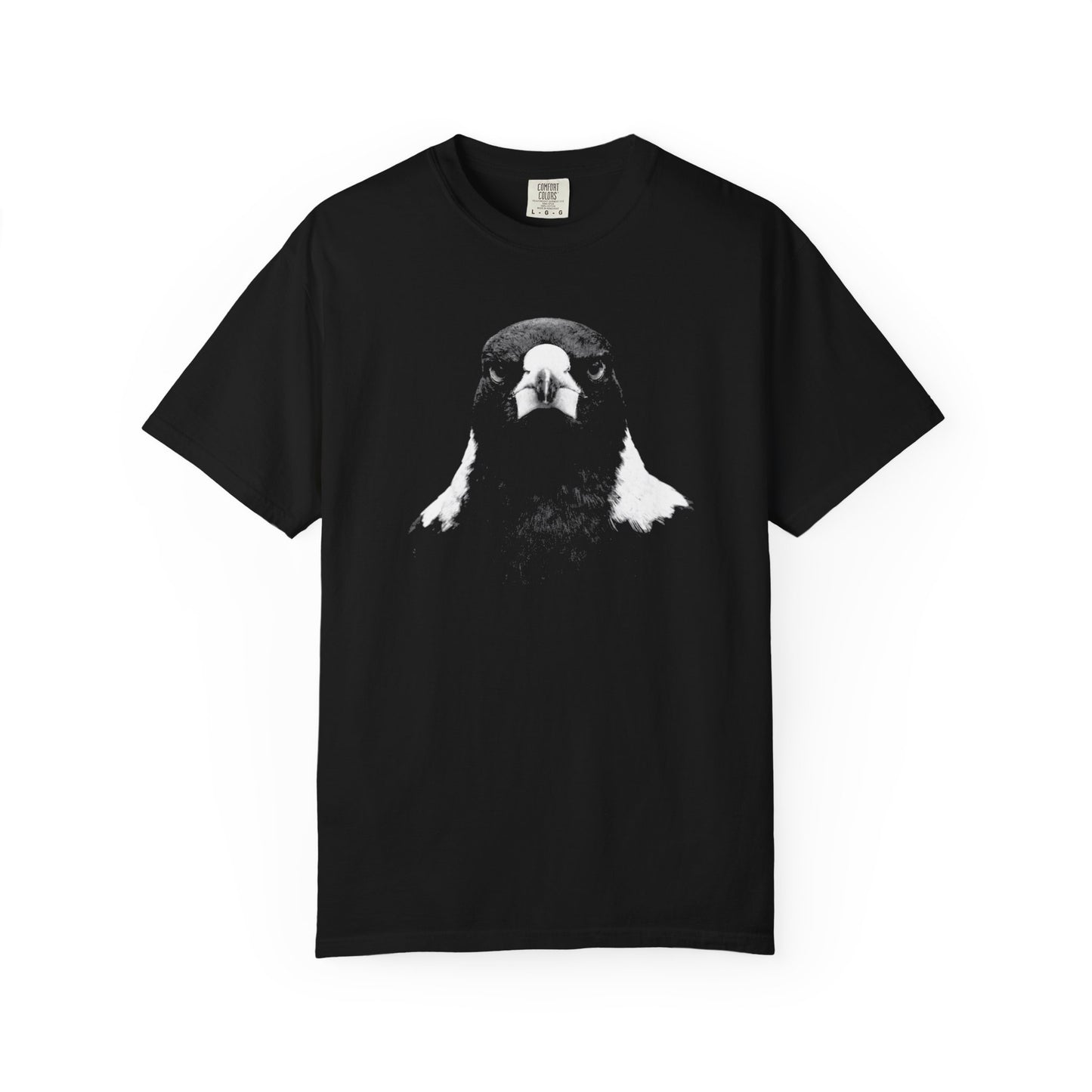 Australian Magpie Shirt, Comfort Colors Magpie Tee, Aussie Bird T Shirt, Magpie Graphic Tee, Bird Lover Gift, Australian Wildlife Shirt