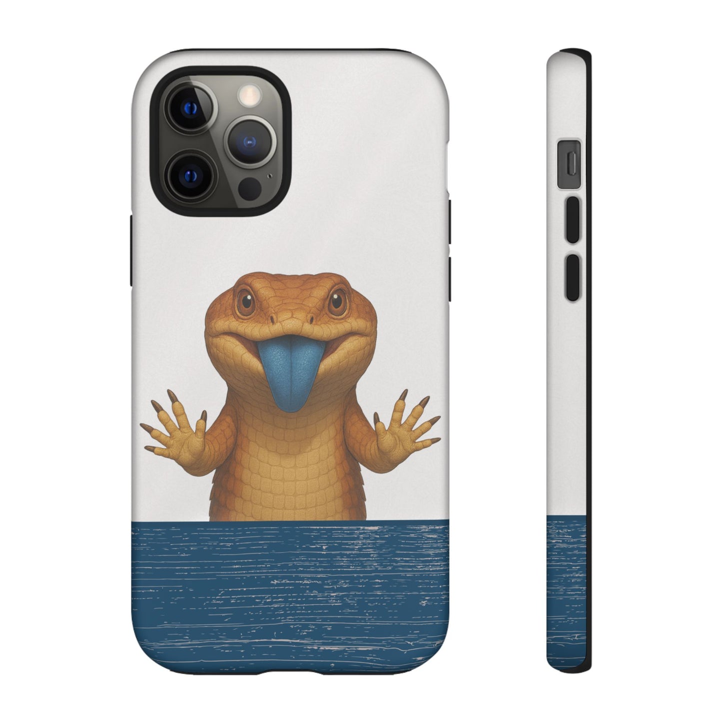 Blue-tongued Lizard iPhone Case – Glass Surfer Australian Wildlife Design