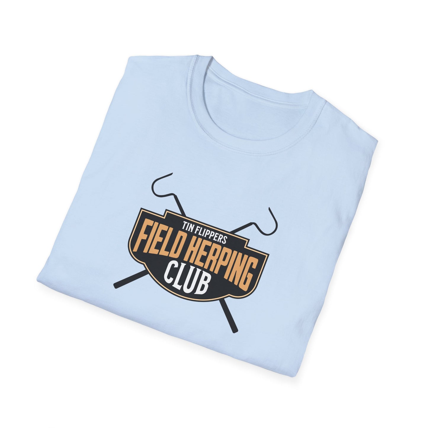 Field Herping Club T-Shirt, Tin Flippers Shirt, Reptile Lover Tee, Snake Hook Graphic Shirt, Herper Gift, Wildlife Club Tee