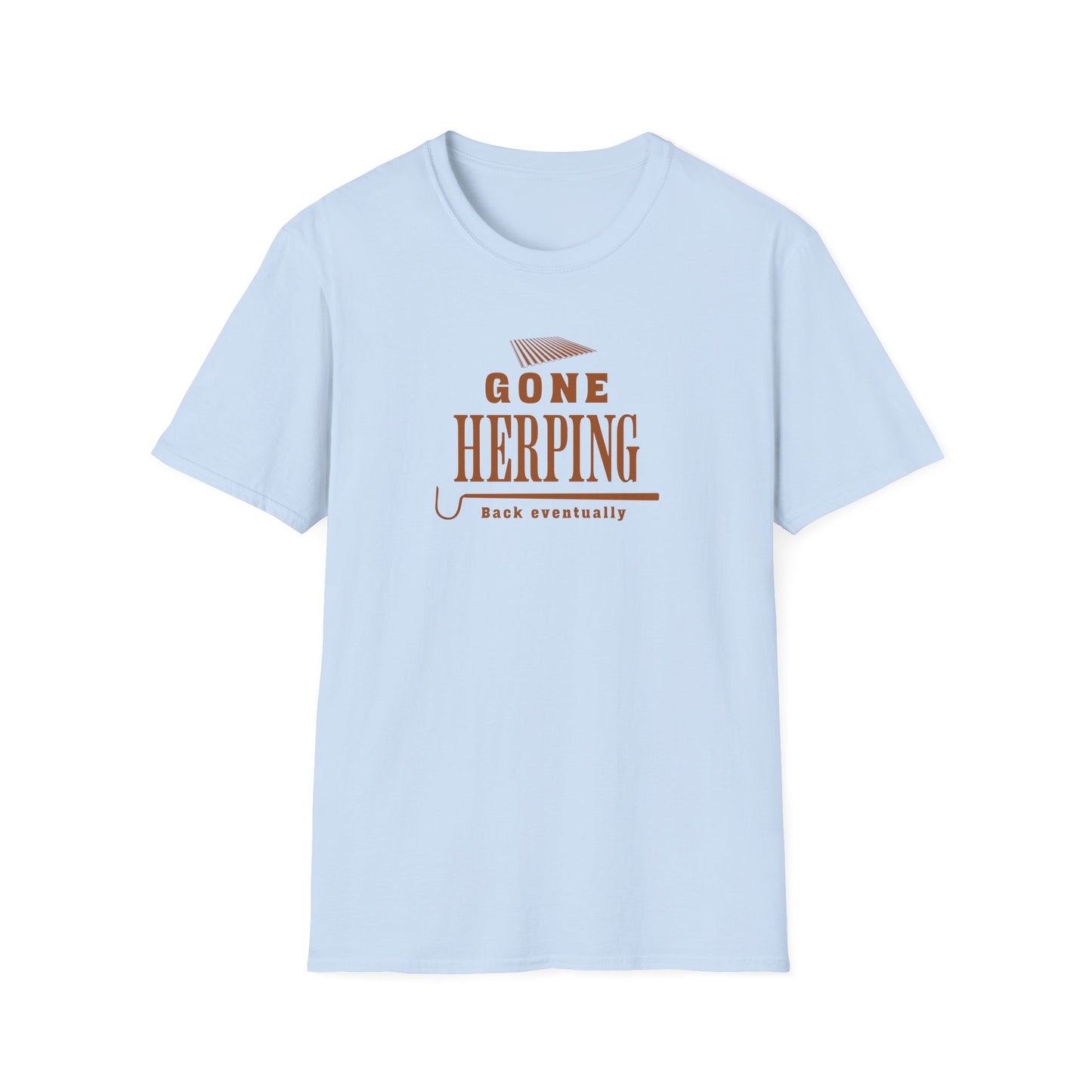 Gone Herping T-Shirt, Back Eventually Shirt, Field Herping Tee, Reptile Lover Gift, Snake Lover Shirt, Wildlife Graphic Tee