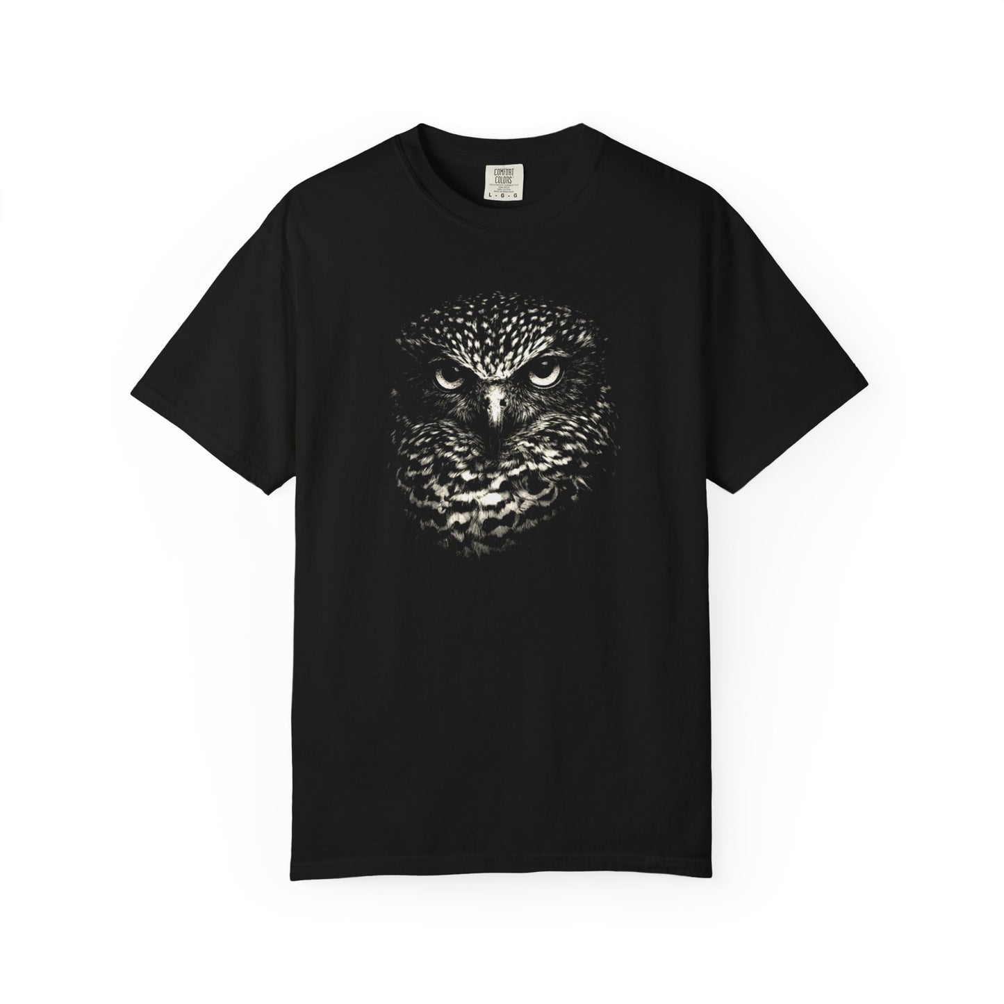Powerful Owl Shirt, Comfort Colors Owl Tee, Owl Graphic T Shirt, Bird Lover Gift, Owl Lover Shirt, Wildlife Bird Shirt, Nature Graphic Tee