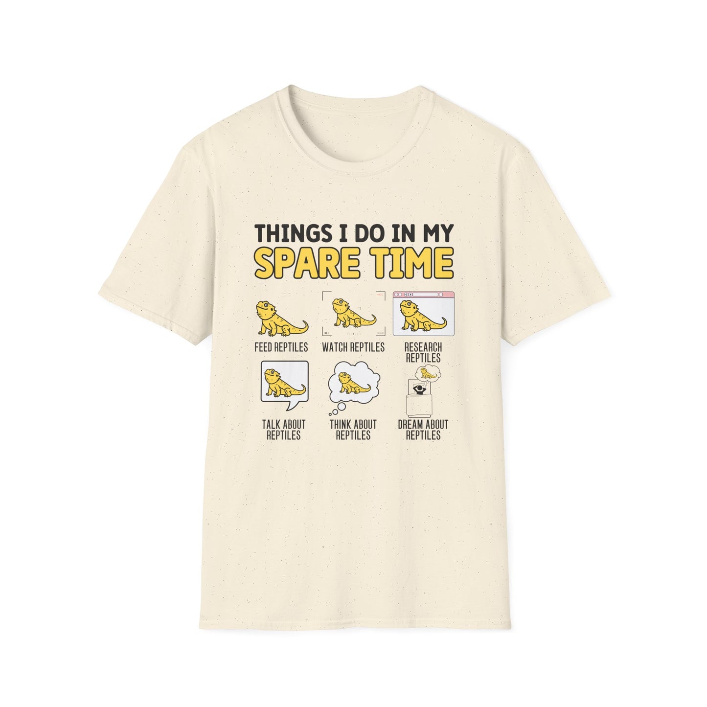Reptile Keeper T-Shirt, Things I Do In My Spare Time Tee, Bearded Dragon Shirt, Reptile Lover Gift, Herper Shirt