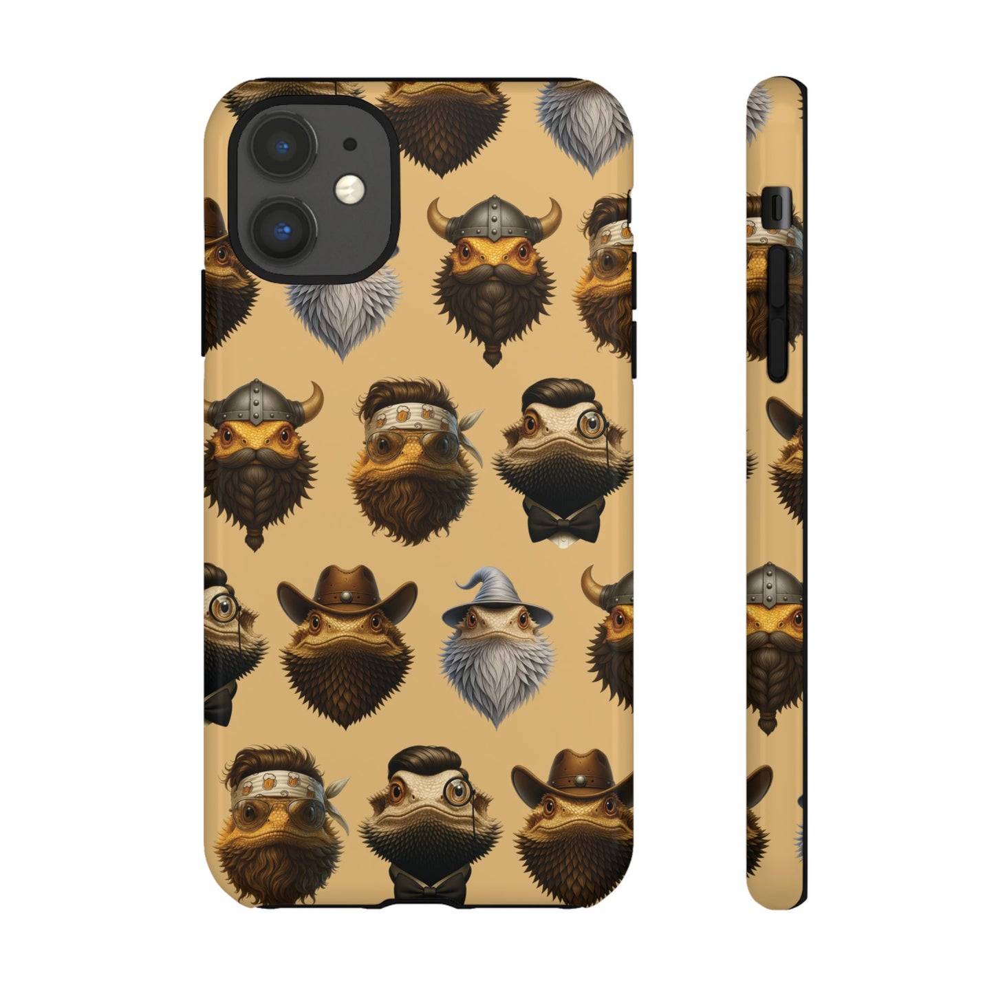 Quirky Bearded Dragon iPhone Case – Great Beards Reptile Lover Gift