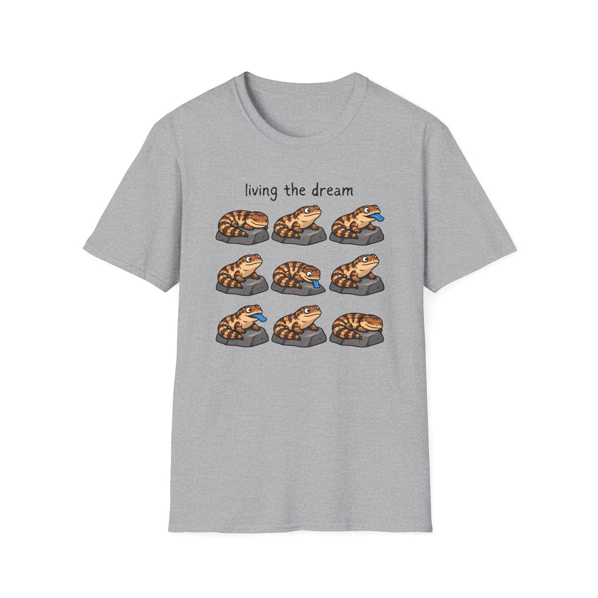 Blue Tongue Lizard T-Shirt, Blue Tongued Skink Shirt, Australian Reptile Tee, Reptile Keeper Gift, Lizard Lover Shirt