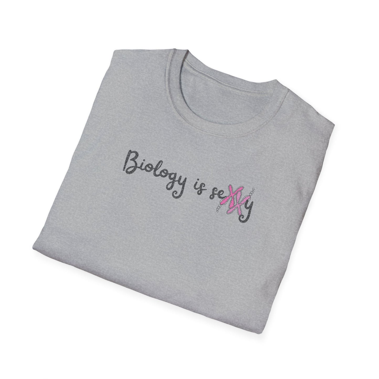 Biology Is Sexy T-Shirt, XX Chromosome Shirt, Biology Teacher Tee, Science Nerd T-Shirt, Genetics Shirt, Women in STEM Tee, Biology Student Gift, Science Graphic Tee