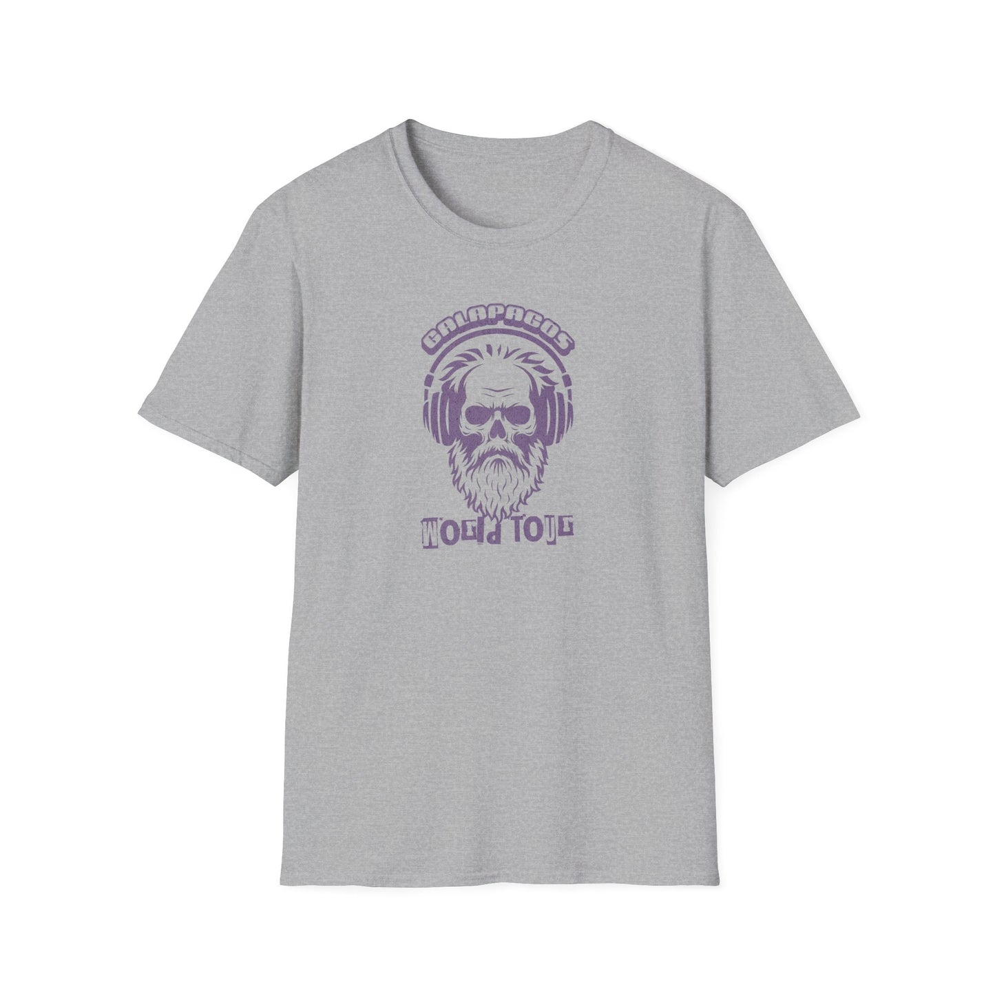 Galapagos World Tour T-Shirt, Evolution Graphic Tee, Biology Shirt, Science Nerd T-Shirt, Skull Graphic Tee, Alternative Nature Shirt