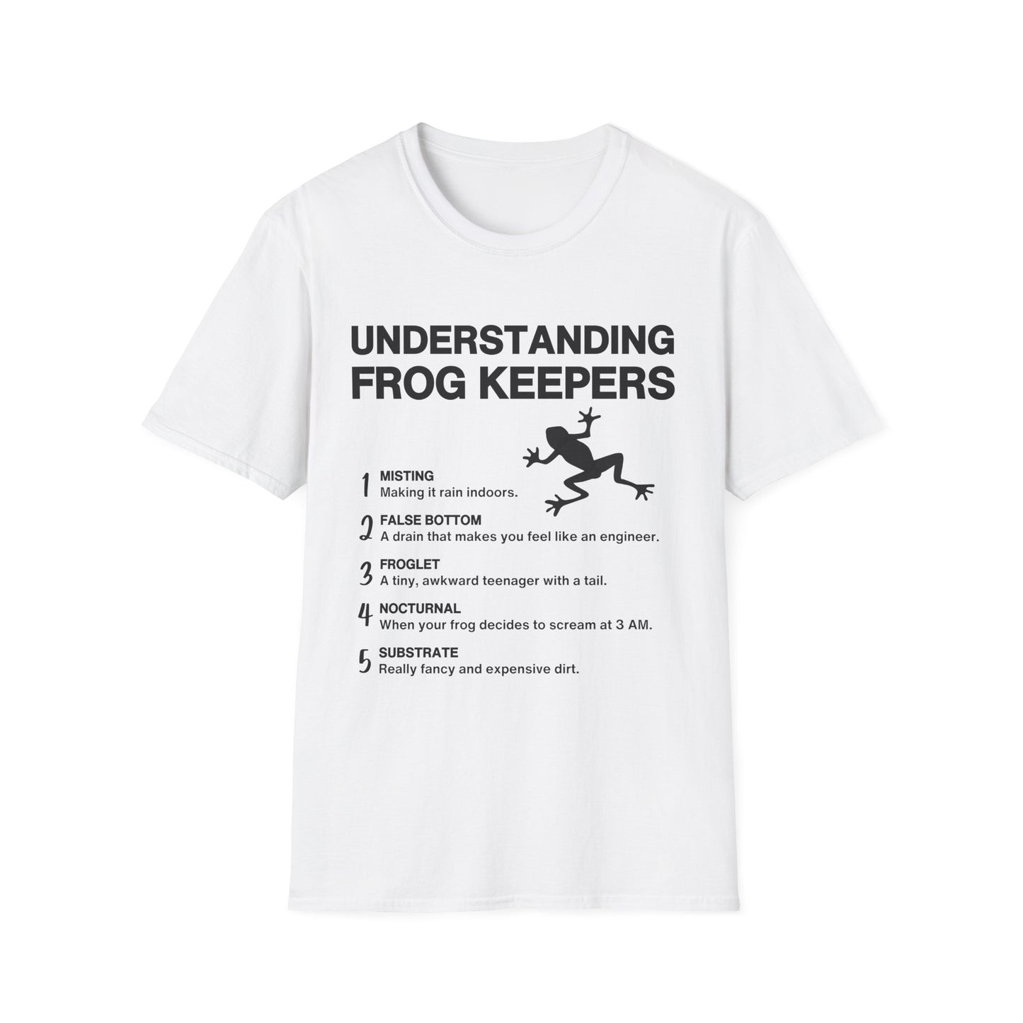 Understanding Frog Keepers T-Shirt – Amphibian Lover Gift Aussie Herp Tee