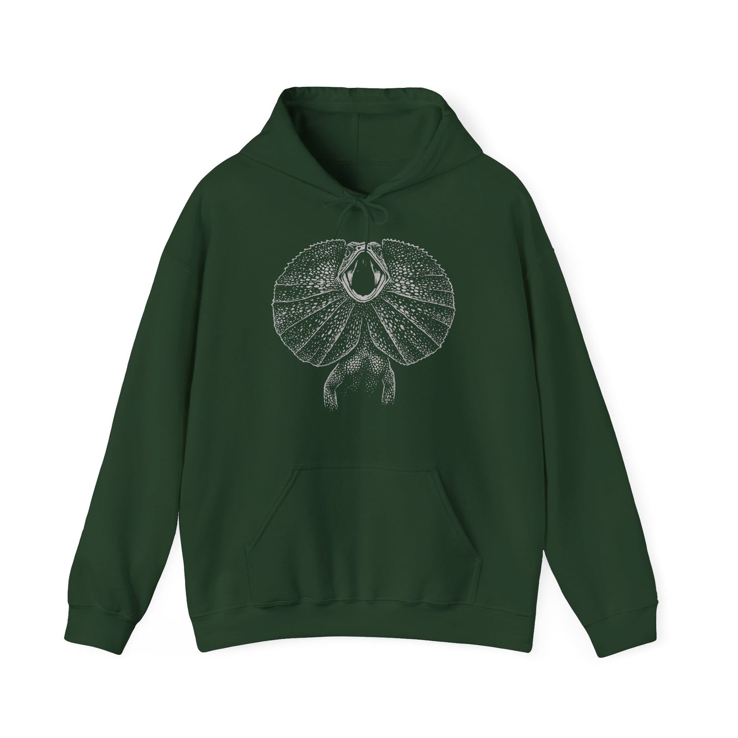 Frill-Neck Lizard Hoodie – Australian Wildlife Unisex Heavy Blend™