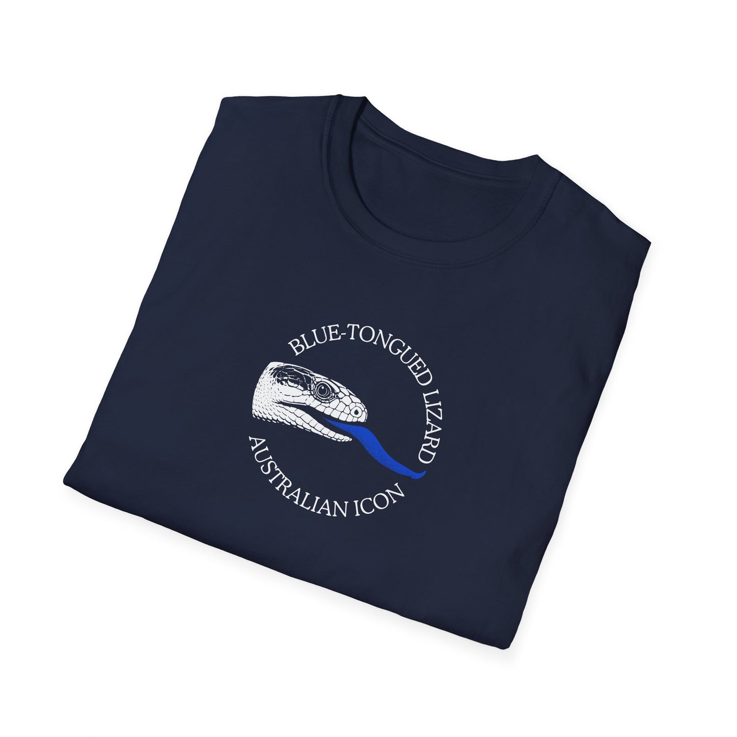 Blue Tongue Lizard T-Shirt, Blue Tongued Skink Tee, Australian Reptile Shirt, Herpetology T-Shirt, Aussie Wildlife Graphic Tee