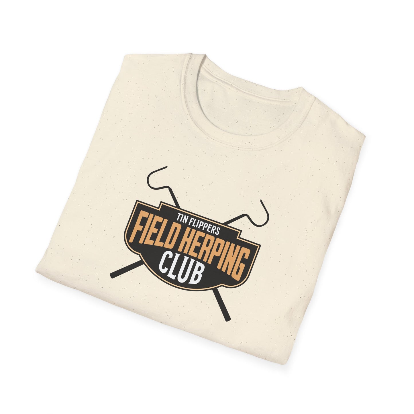 Field Herping Club T-Shirt, Tin Flippers Shirt, Reptile Lover Tee, Snake Hook Graphic Shirt, Herper Gift, Wildlife Club Tee
