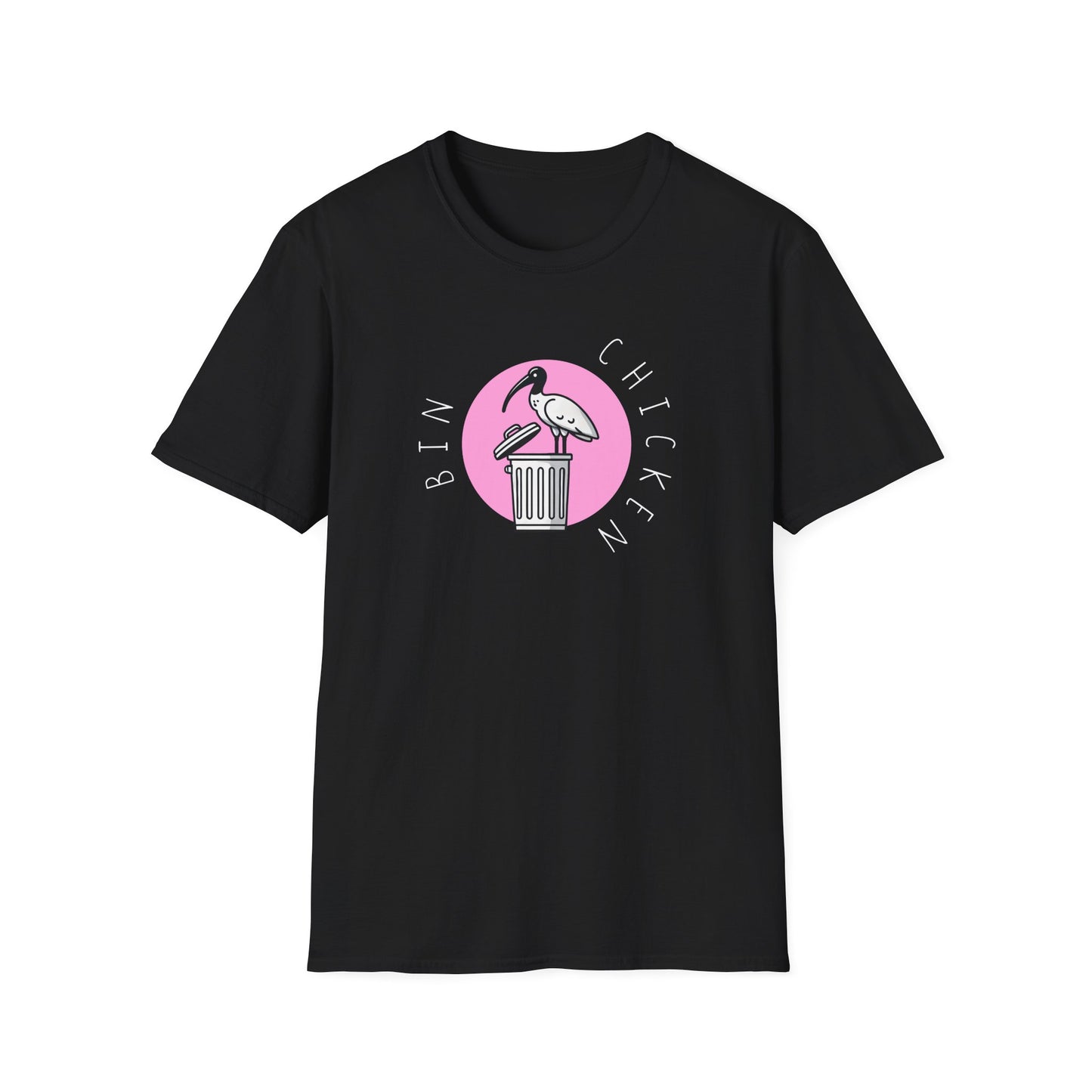 Bin Chicken T-Shirt, Australian White Ibis Shirt, Aussie Bird Lover Tee, Trash Bird Graphic Tee, Australian Wildlife Gift