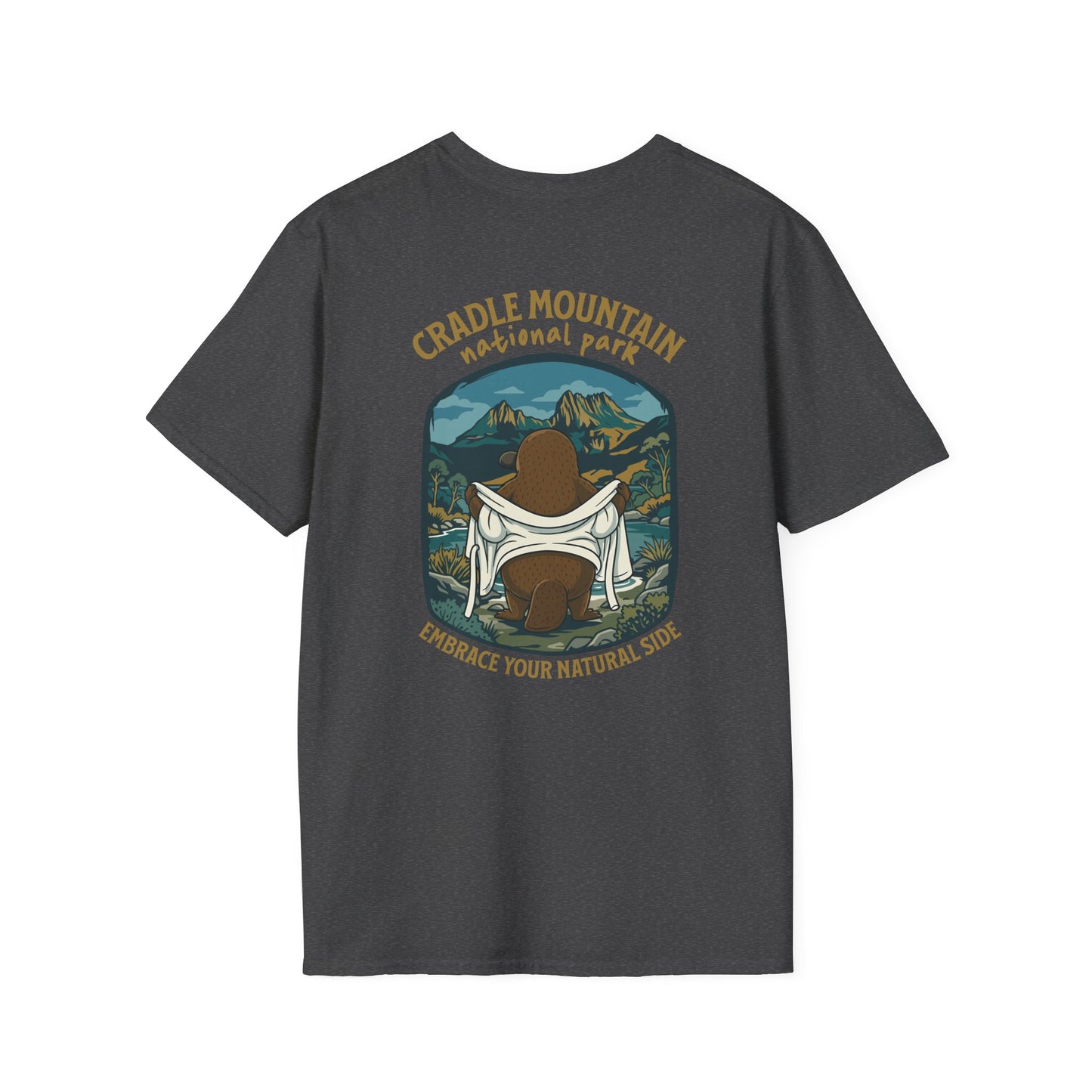 Cradle Mountain National Park Platypus T-Shirt, Tasmania Travel Shirt, Australian Wildlife Tee, Nature Lover Gift, Platypus Shirt