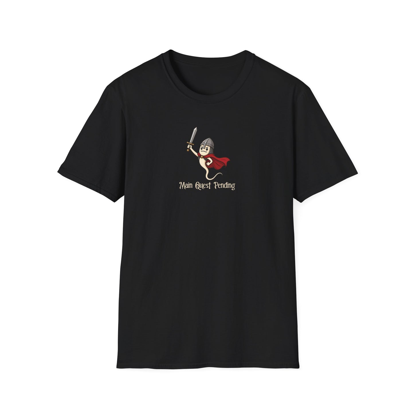 Funny Sperm T-Shirt Main Quest Pending, Father to Be Shirt, Dad Joke Shirt, Gamer Humor Tee, Biology Joke Shirt, New Dad Gift