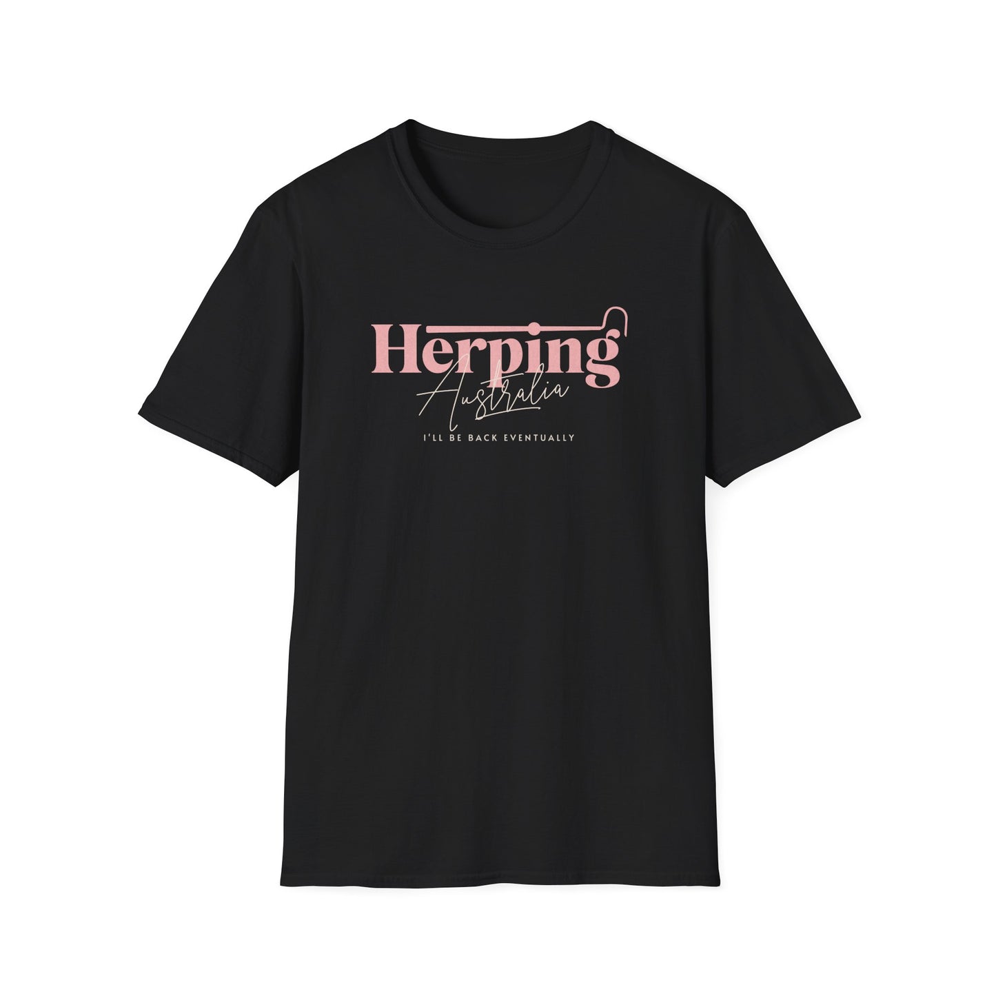 Herping Australia T-Shirt, Back Eventually Shirt, Reptile Lover Tee, Field Herping Shirt, Snake Hook Gift, Australian Wildlife Tee