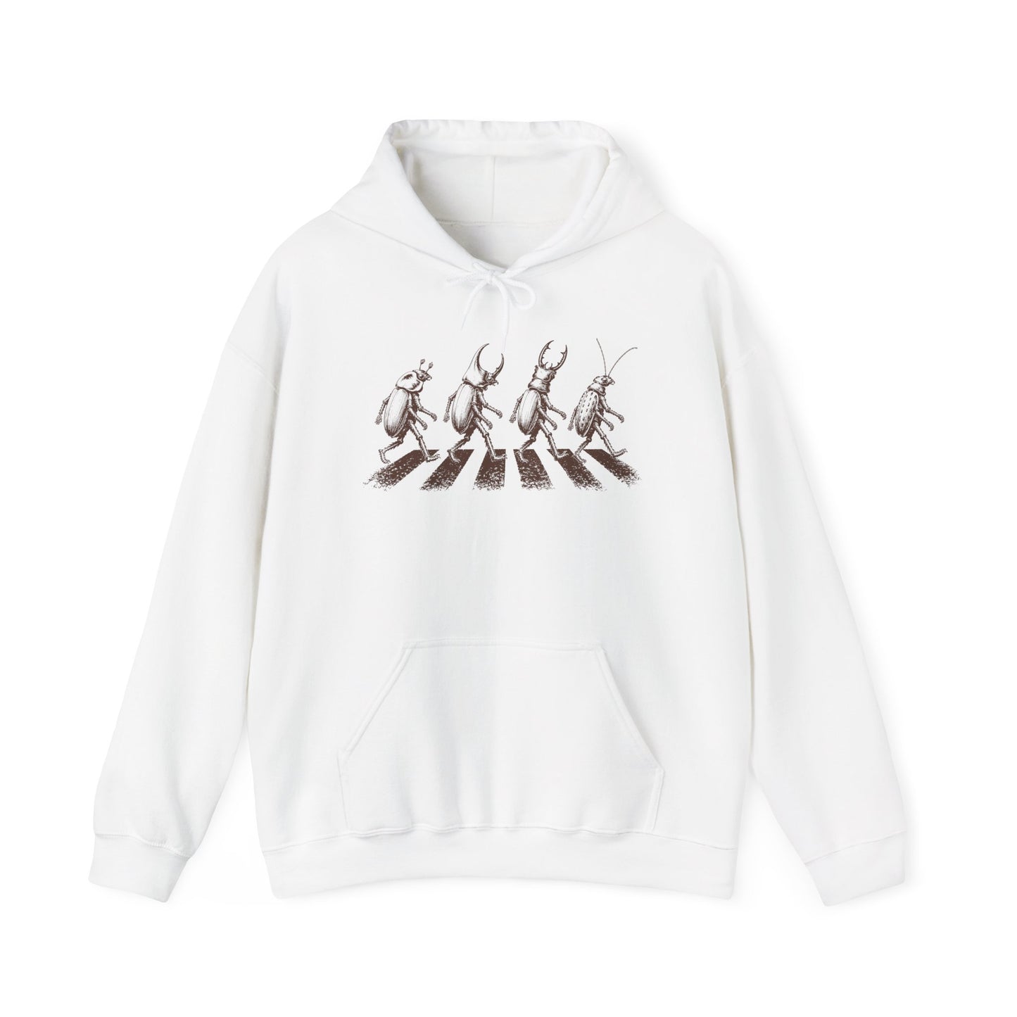The Beetles Hoodie, Funny Insect Hoodie, Beetle Crossing Hoodie, Bug Lover Gift, Entomology Hoodie, Nature Lover Sweatshirt, Science Hoodie