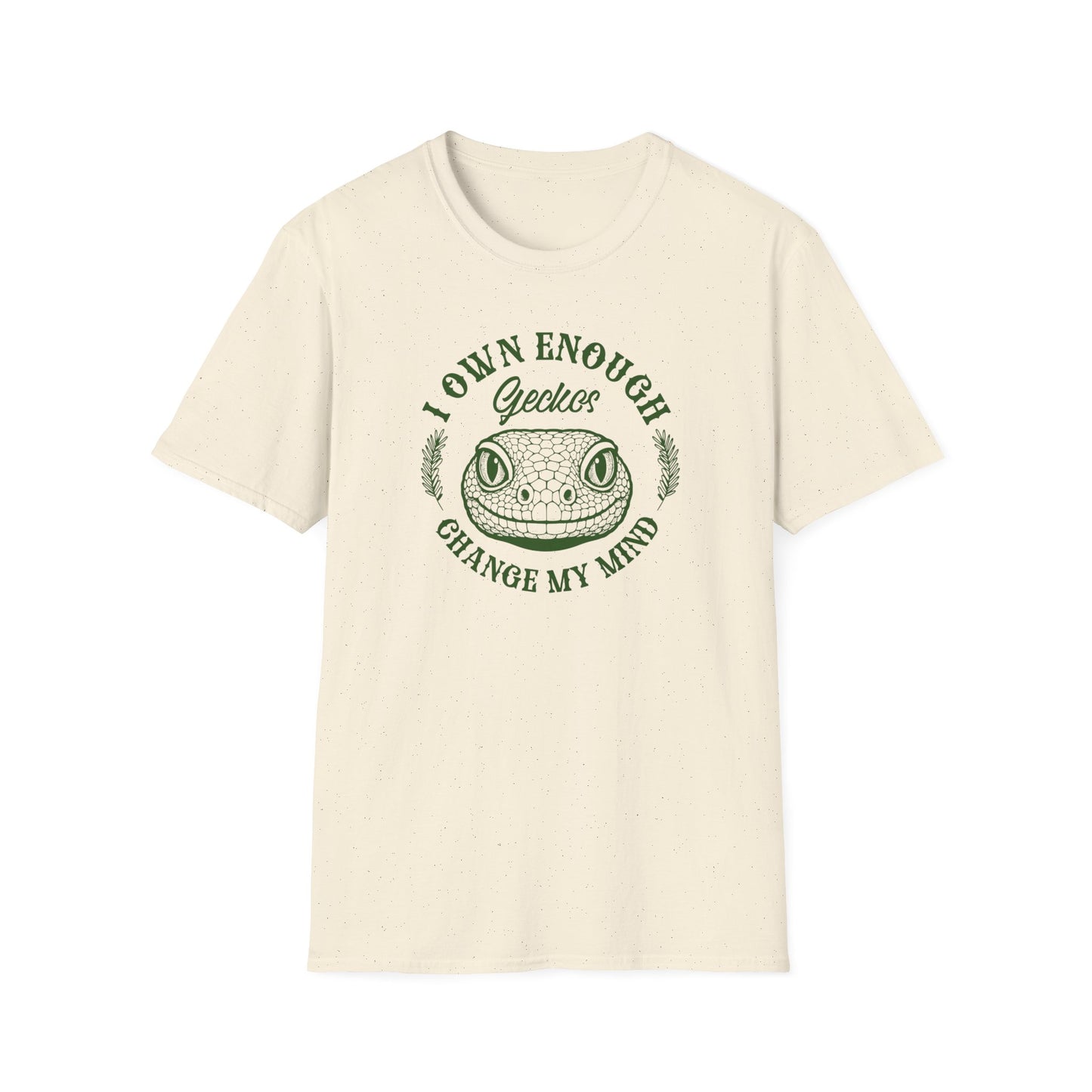 Gecko Keeper T-Shirt I Own Enough Geckos Change My Mind, Funny Reptile Shirt, Gecko Lover Tee, Lizard Keeper Gift, Herpetology Shirt