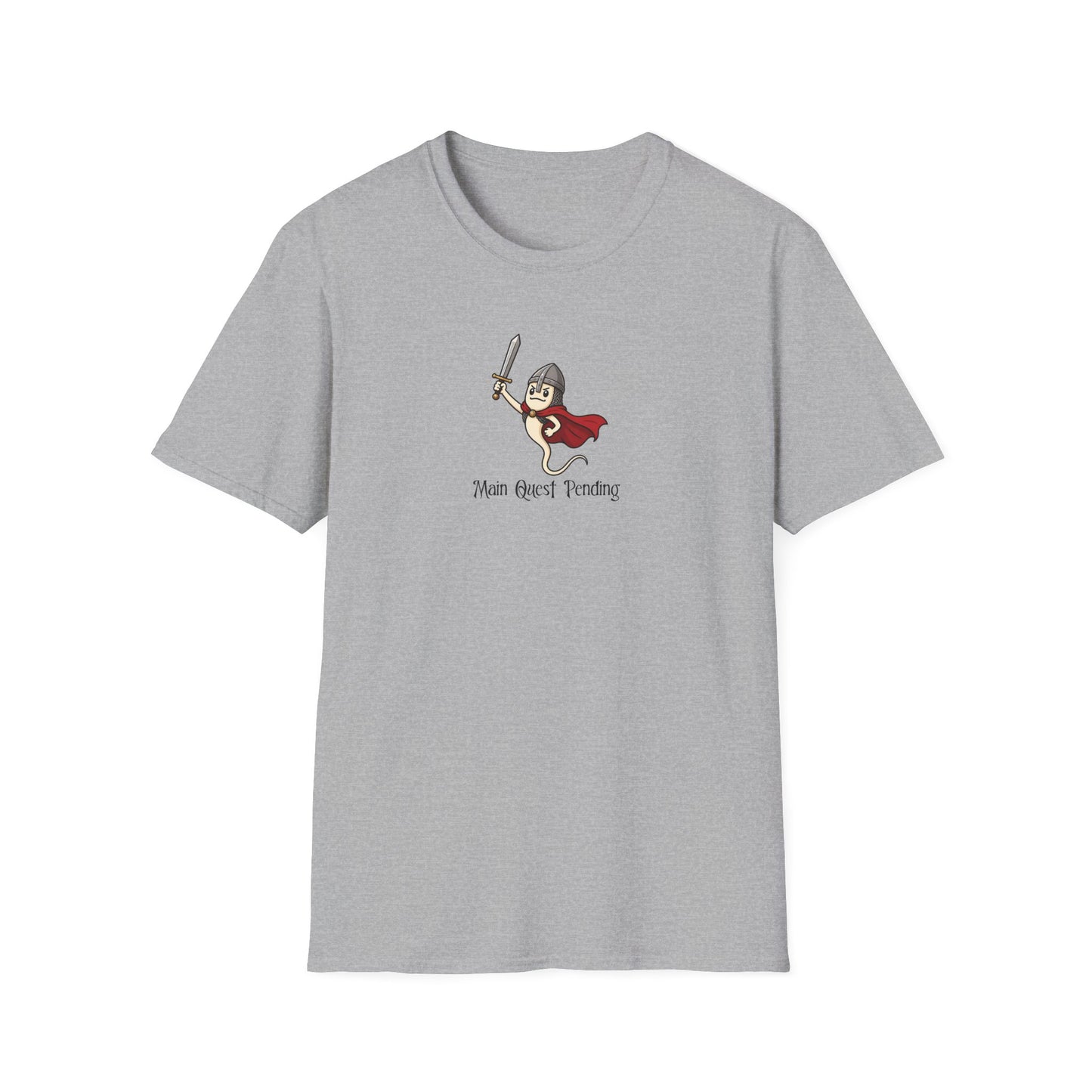 Funny Sperm T-Shirt Main Quest Pending, Father to Be Shirt, Dad Joke Shirt, Gamer Humor Tee, Biology Joke Shirt, New Dad Gift