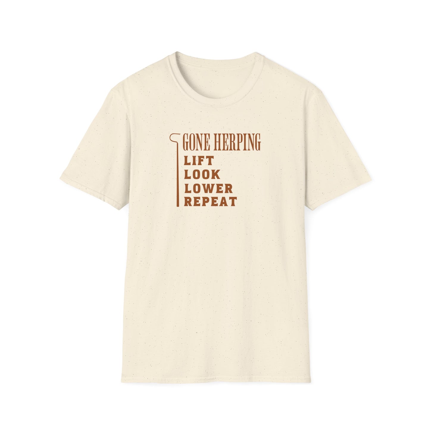 Gone Herping T-Shirt, Lift Look Lower Repeat Shirt, Reptile Lover Tee, Field Herping Gift, Snake Lover Shirt, Wildlife Graphic Tee