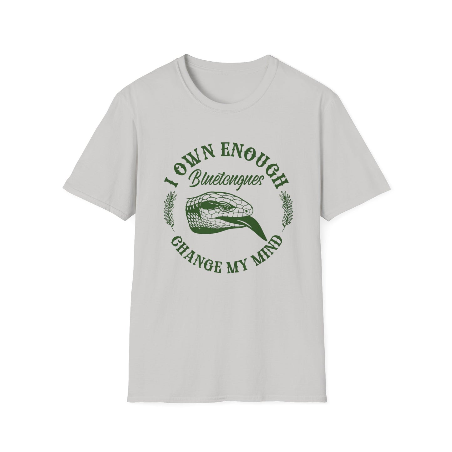I Own Enough Blue-Tongues Change My Mind T-Shirt | Funny Reptile Keeper Tee | Aussie Lizard Lover Gift | Reptile Expo Shirt