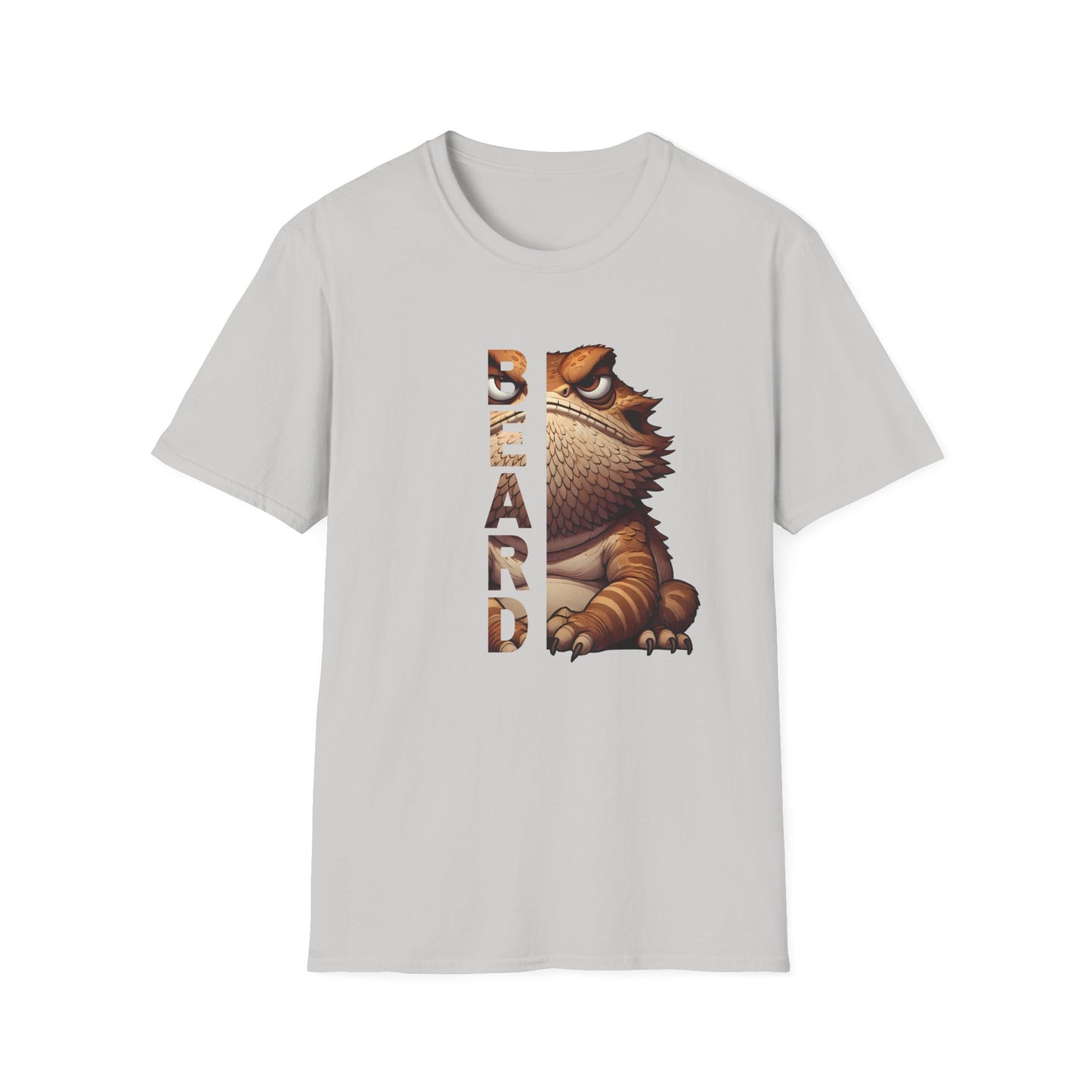 Bearded Dragon T-Shirt – Bold ‘BEARD’ Design Funny Reptile Lover Tee