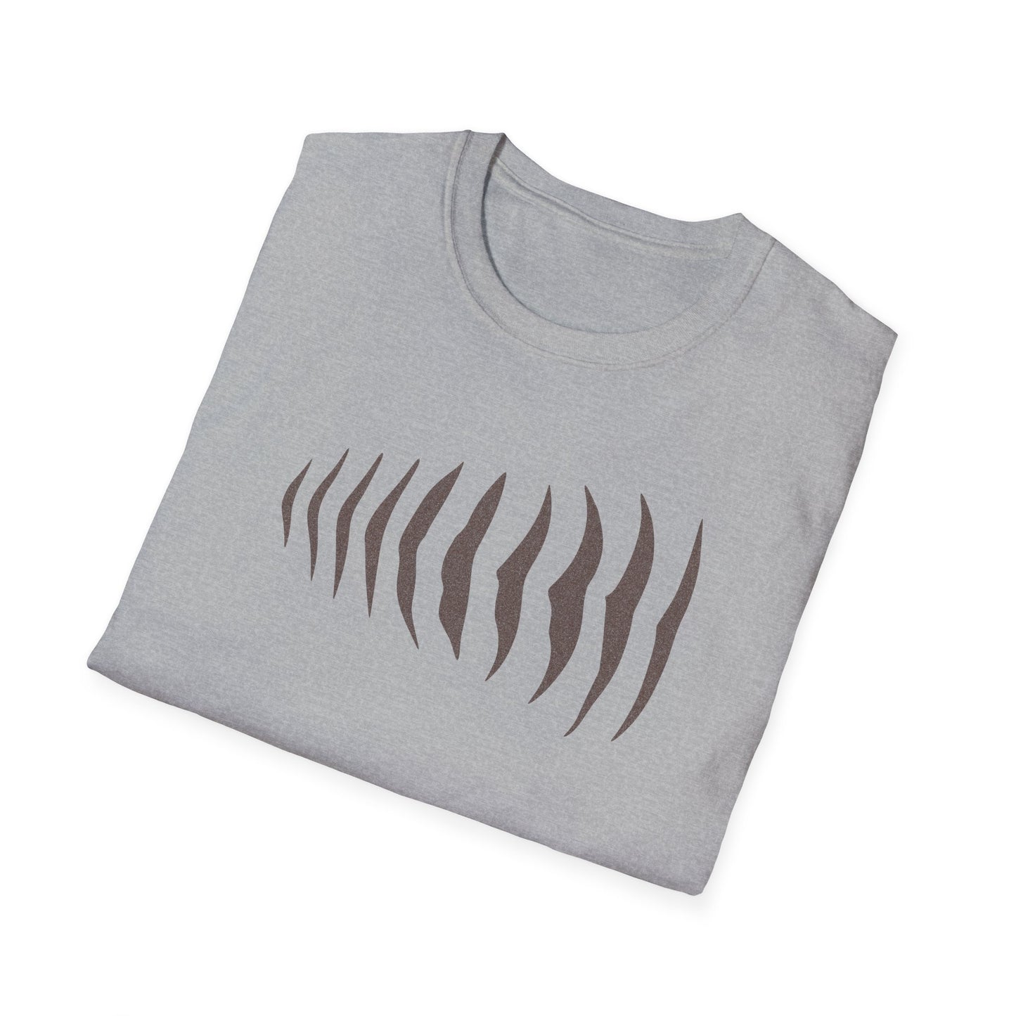 Thylacine Stripes T-Shirt, Tasmanian Tiger Tee, Minimalist Australian Animal Shirt, Cryptid Wildlife T-Shirt, Aussie Nature Tee