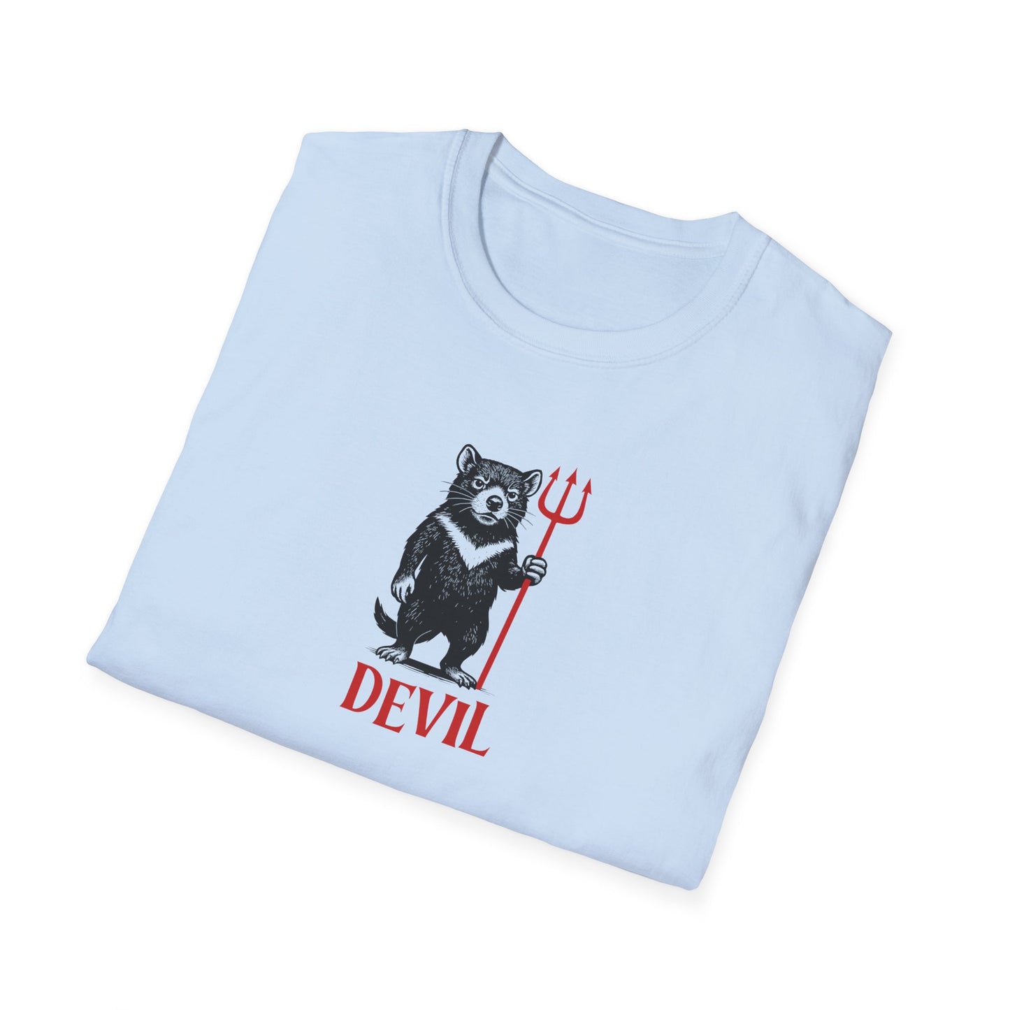 Tasmanian Devil T-Shirt, Funny Devil Shirt, Australian Wildlife Tee, Cute Devil Graphic T-Shirt, Aussie Animal Shirt
